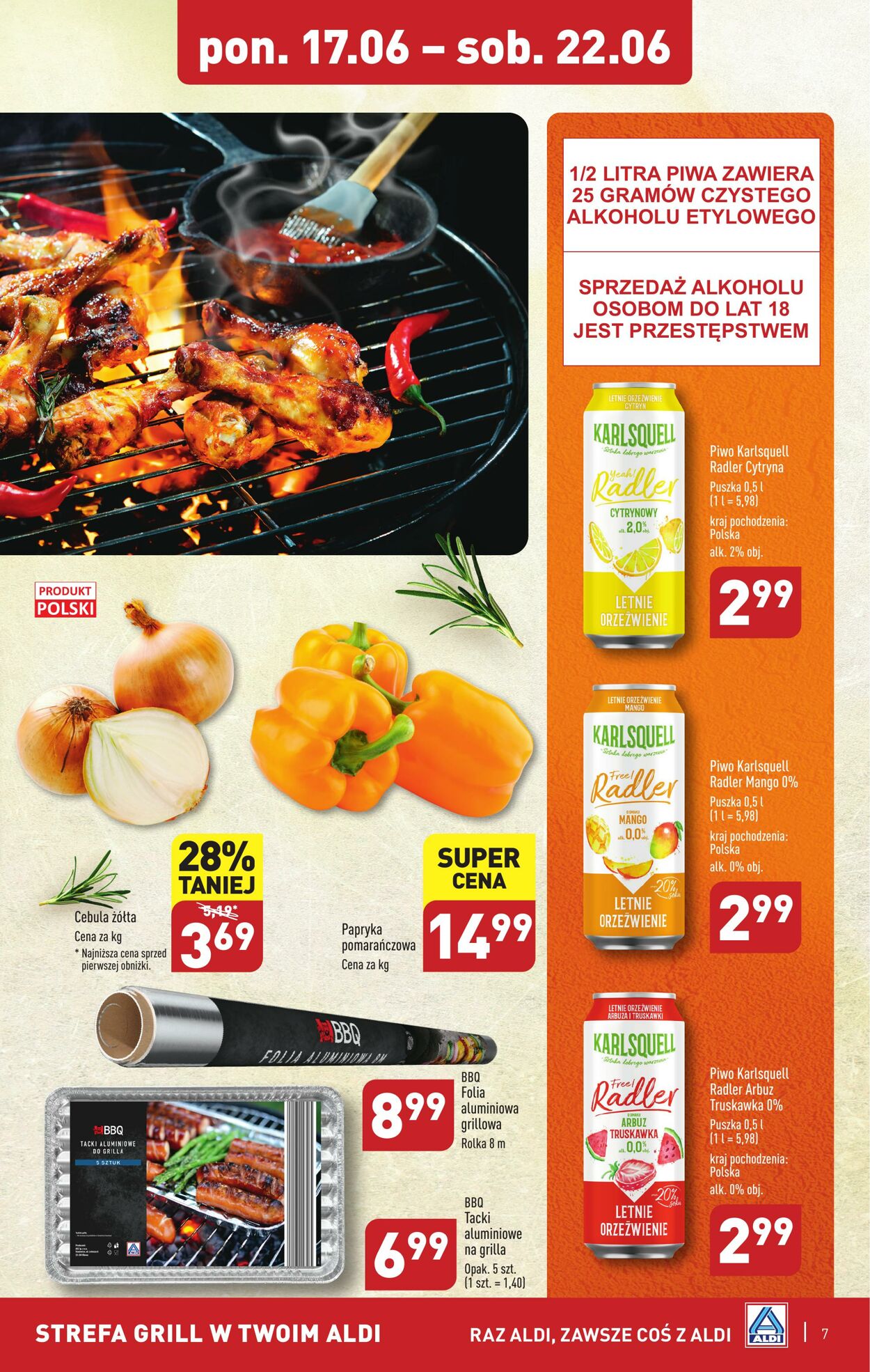 Gazetka Aldi 17.06.2024 - 22.06.2024