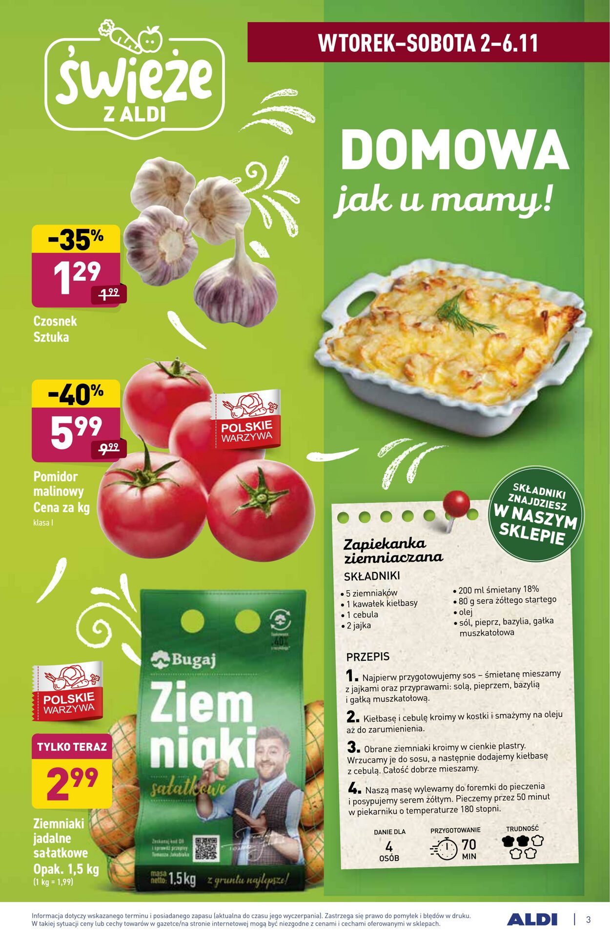 Gazetka Aldi 02.11.2021 - 06.11.2021