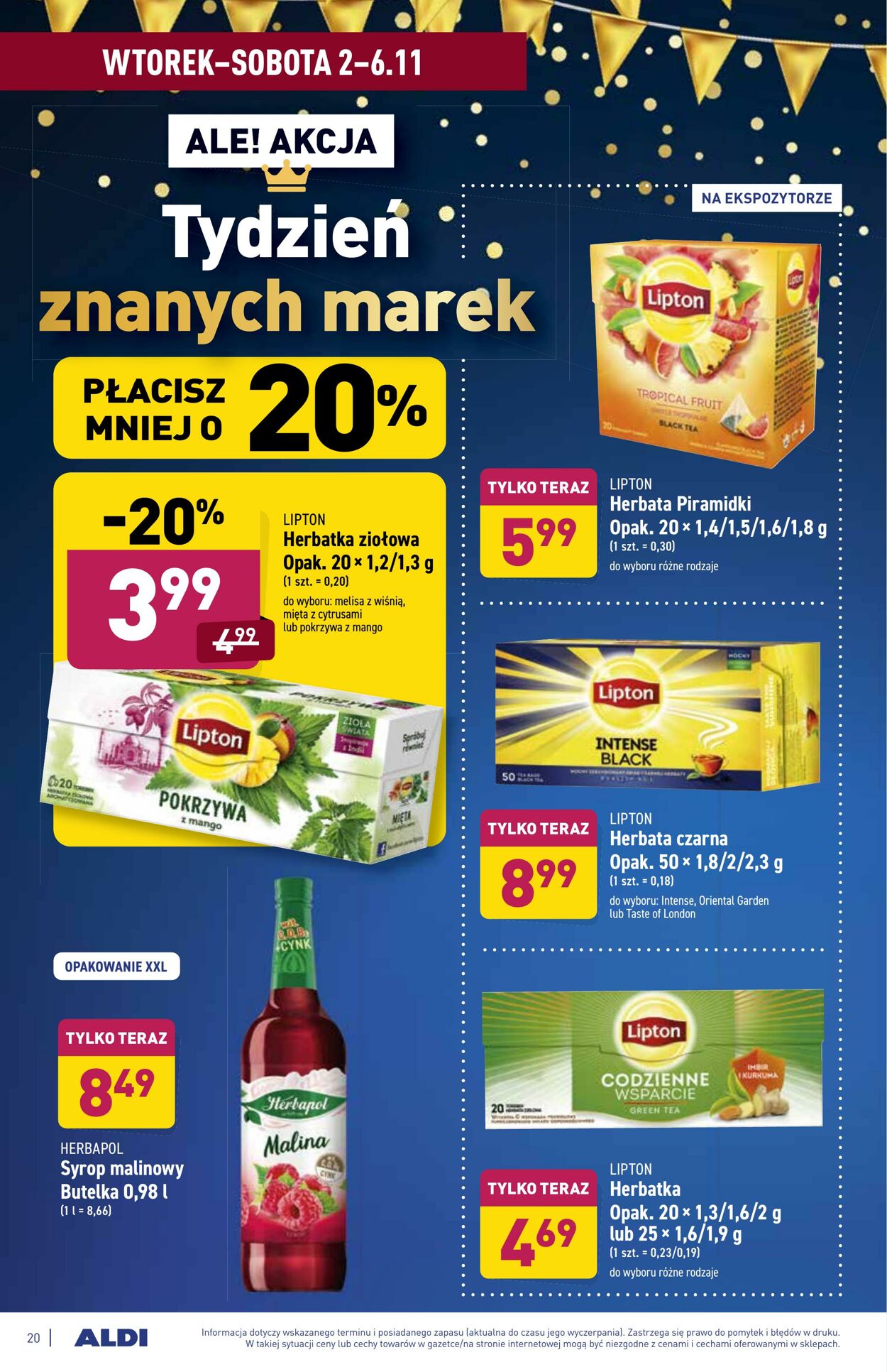 Gazetka Aldi 02.11.2021 - 06.11.2021