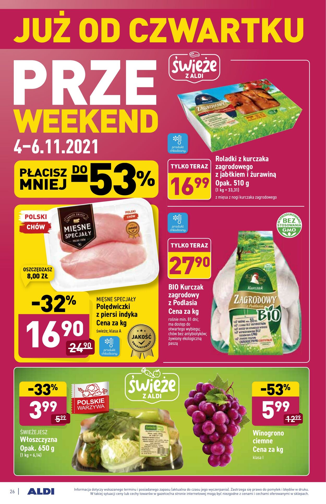 Gazetka Aldi 02.11.2021 - 06.11.2021