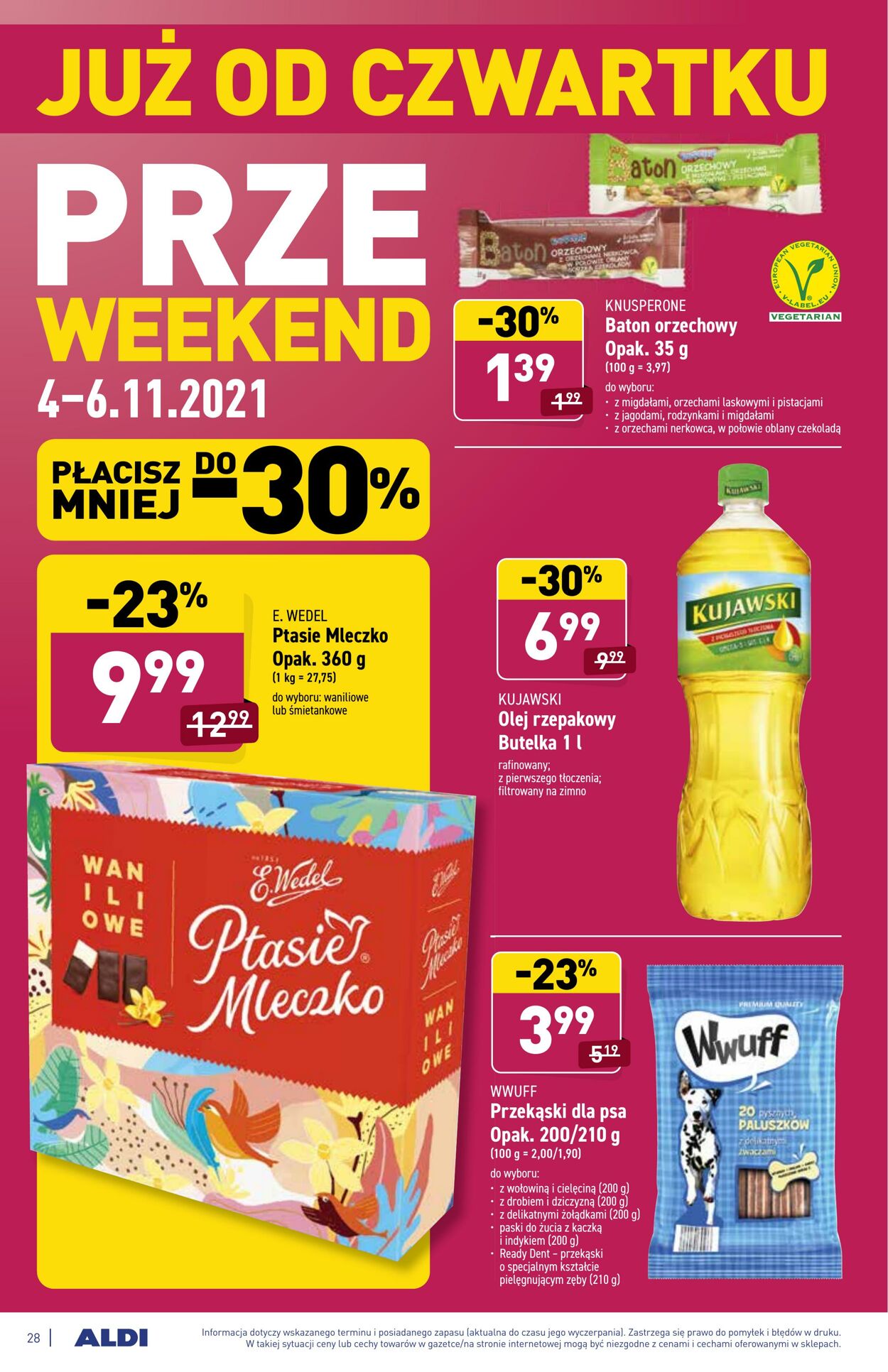 Gazetka Aldi 02.11.2021 - 06.11.2021