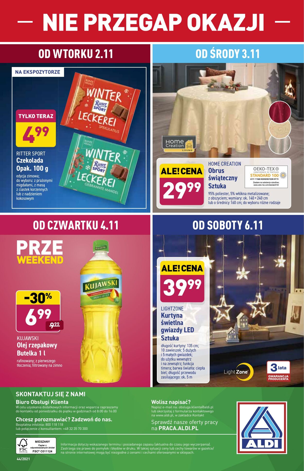 Gazetka Aldi 02.11.2021 - 06.11.2021