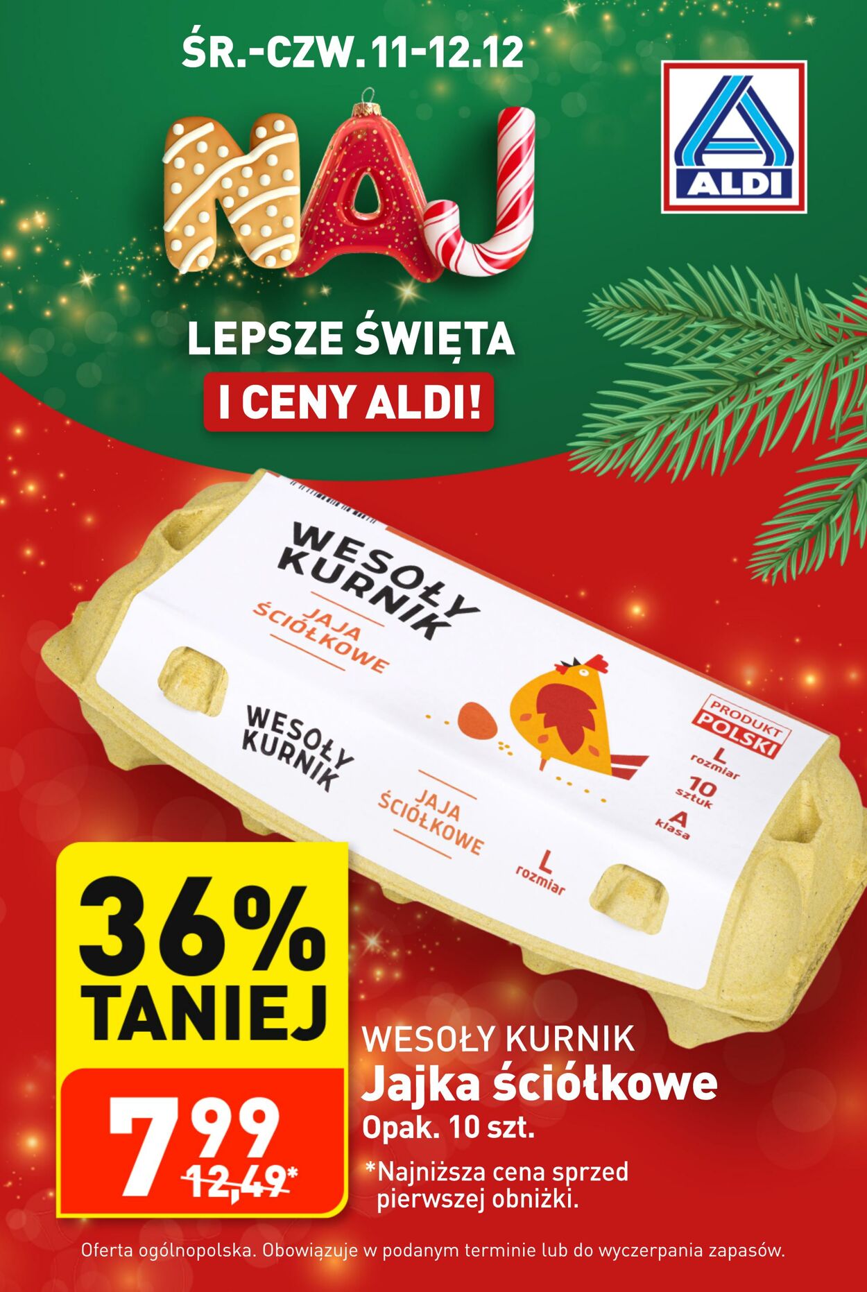 Gazetka Aldi - Aldi 11 gru, 2024 - 12 gru, 2024