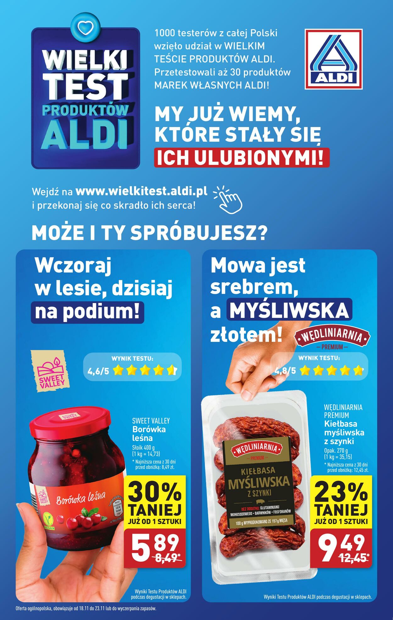 Gazetka Aldi 18.11.2024 - 23.11.2024