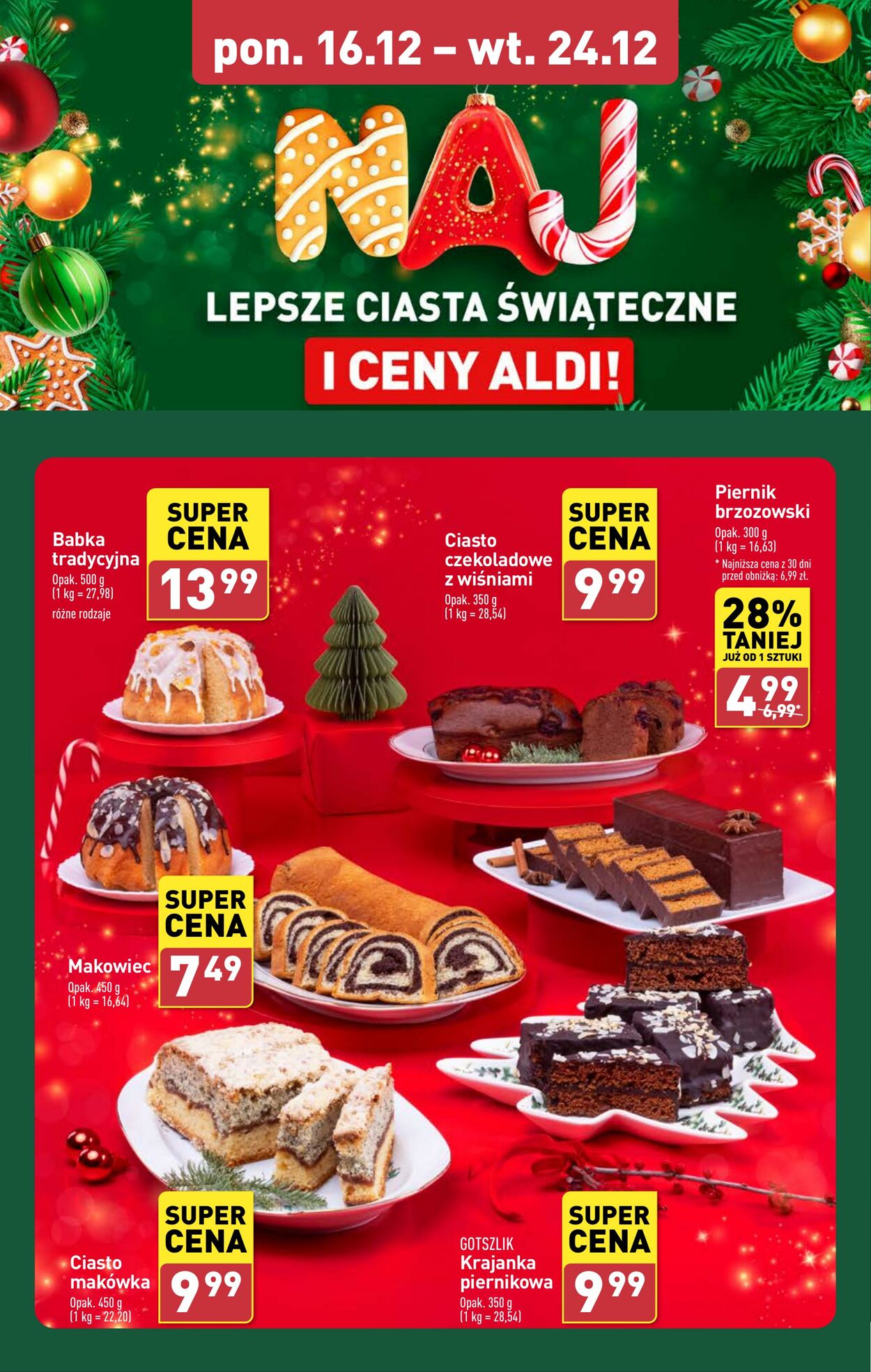 Gazetka Aldi 16.12.2024 - 24.12.2024