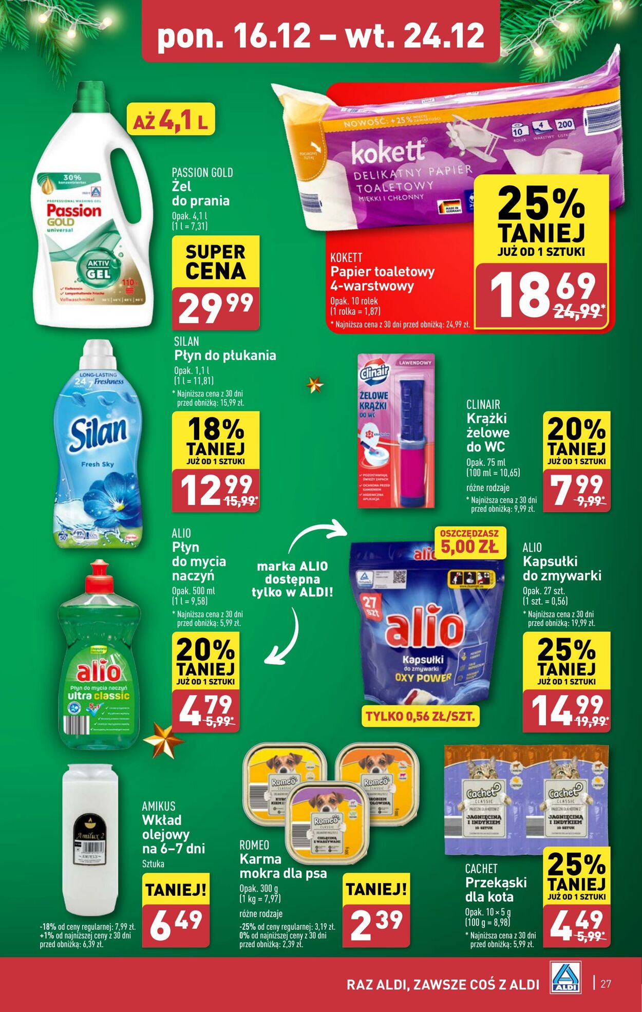 Gazetka Aldi 16.12.2024 - 24.12.2024