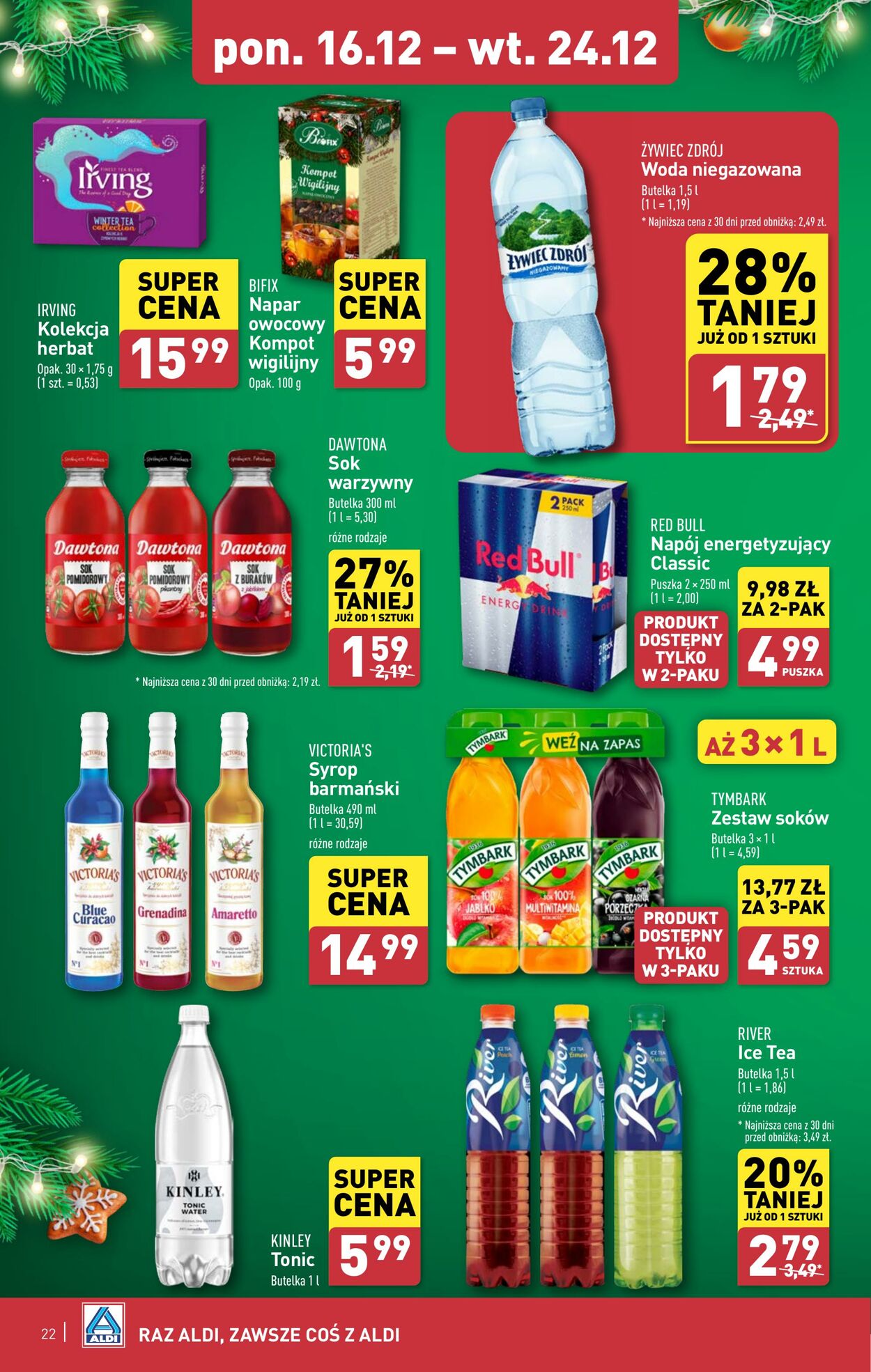 Gazetka Aldi 16.12.2024 - 24.12.2024