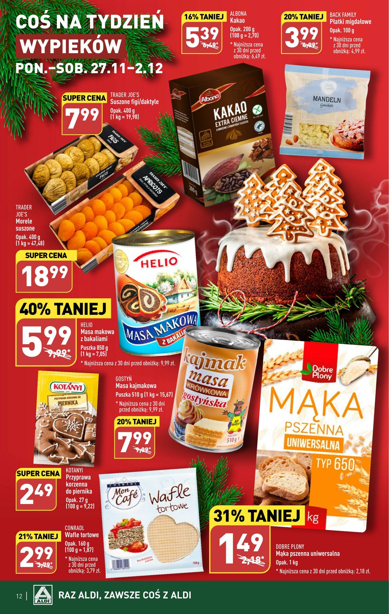 Gazetka Aldi 27.11.2023 - 02.12.2023