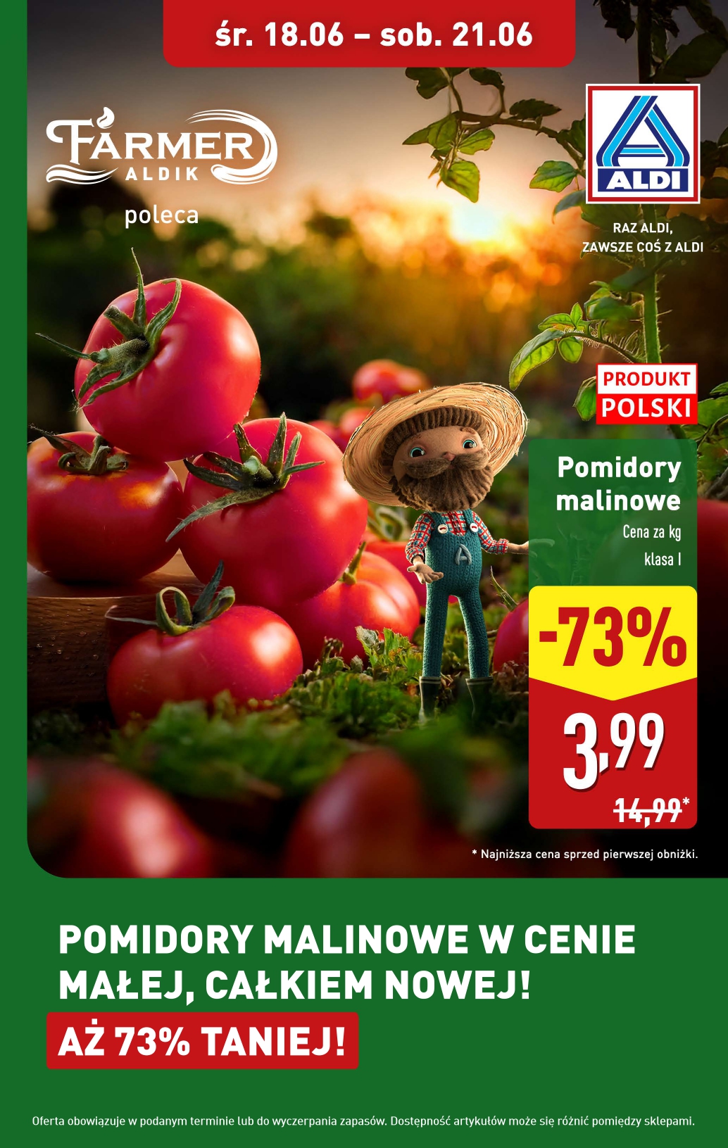 Gazetka Aldi - Aldi 18 cze, 2025 - 21 cze, 2025