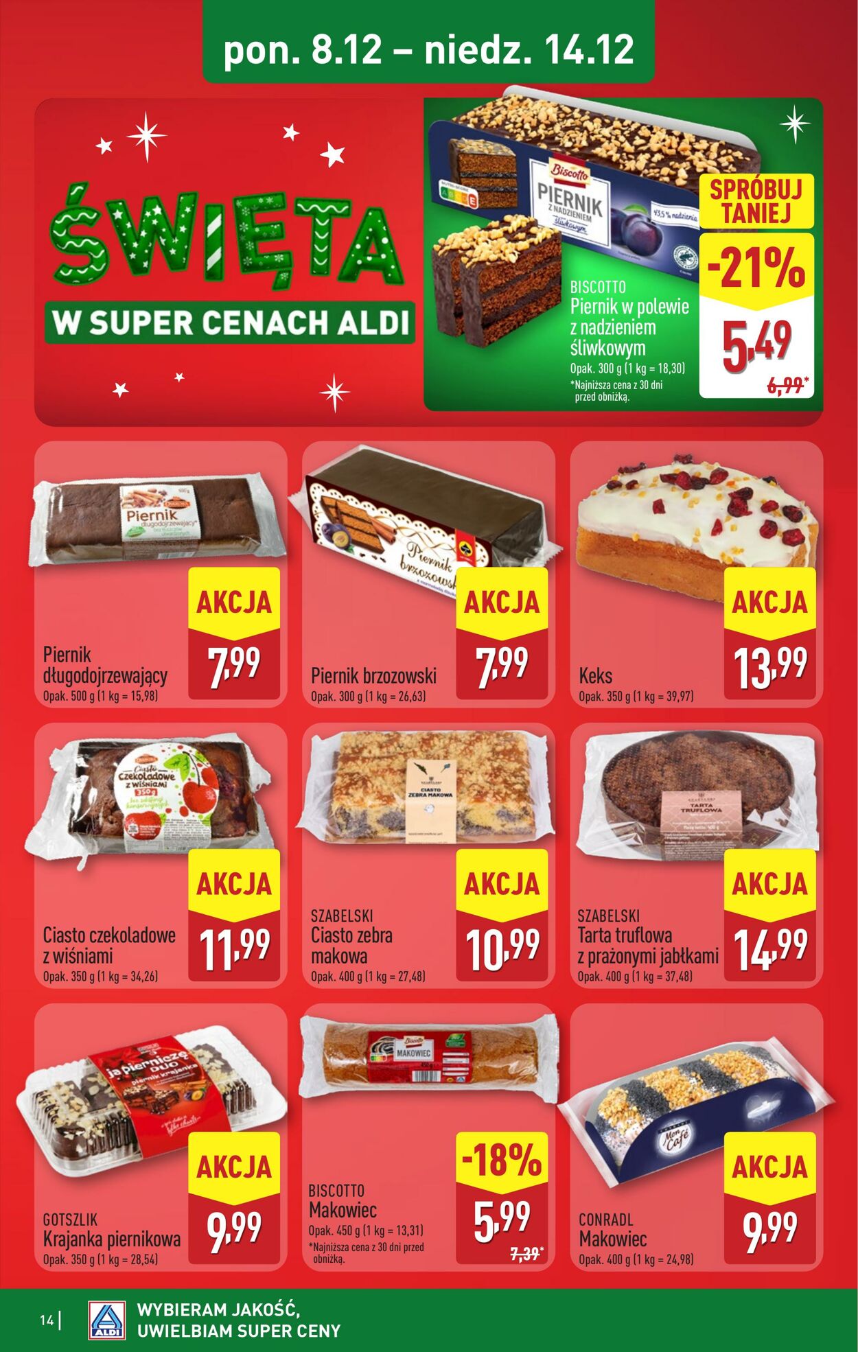 Gazetka Aldi 08.12.2025 - 14.12.2025