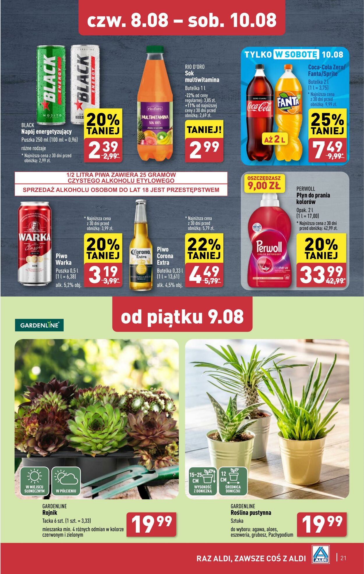 Gazetka Aldi 05.08.2024 - 10.08.2024