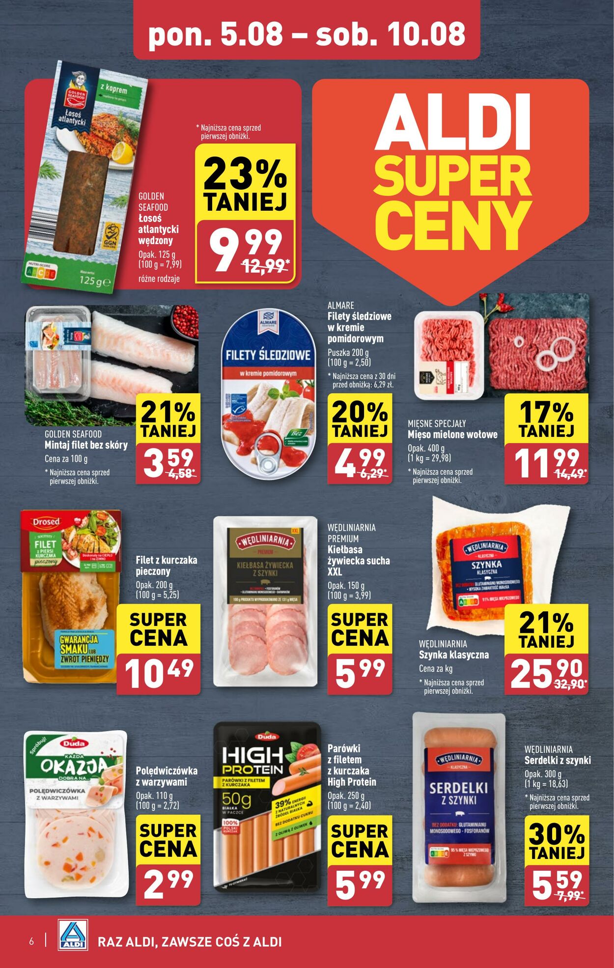 Gazetka Aldi 05.08.2024 - 10.08.2024