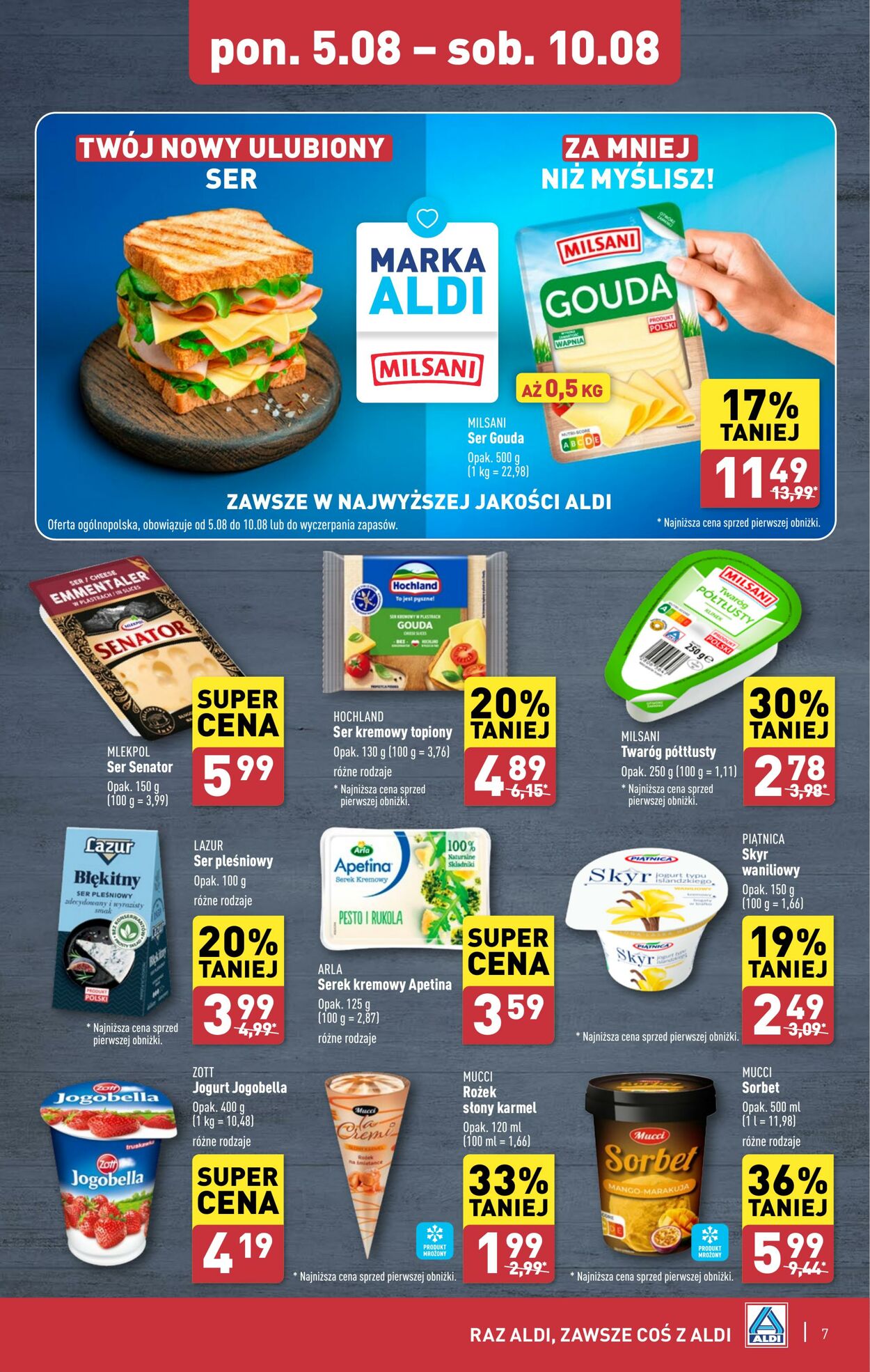 Gazetka Aldi 05.08.2024 - 10.08.2024