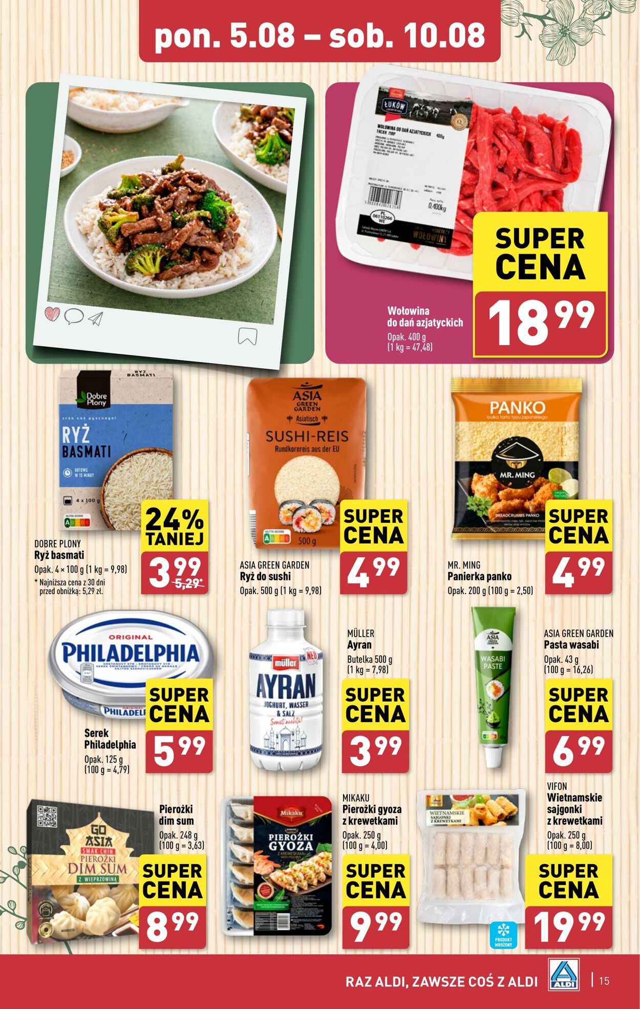 Gazetka Aldi 05.08.2024 - 10.08.2024