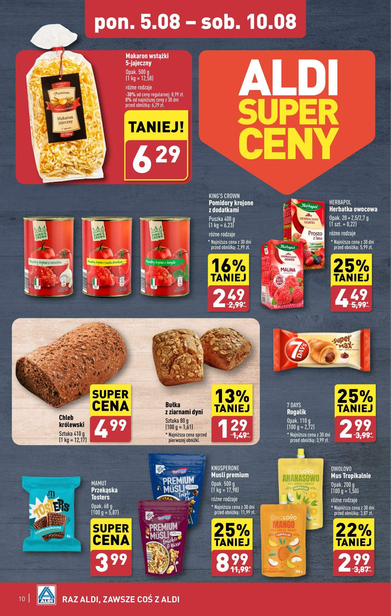 Gazetka Aldi 05.08.2024 - 10.08.2024