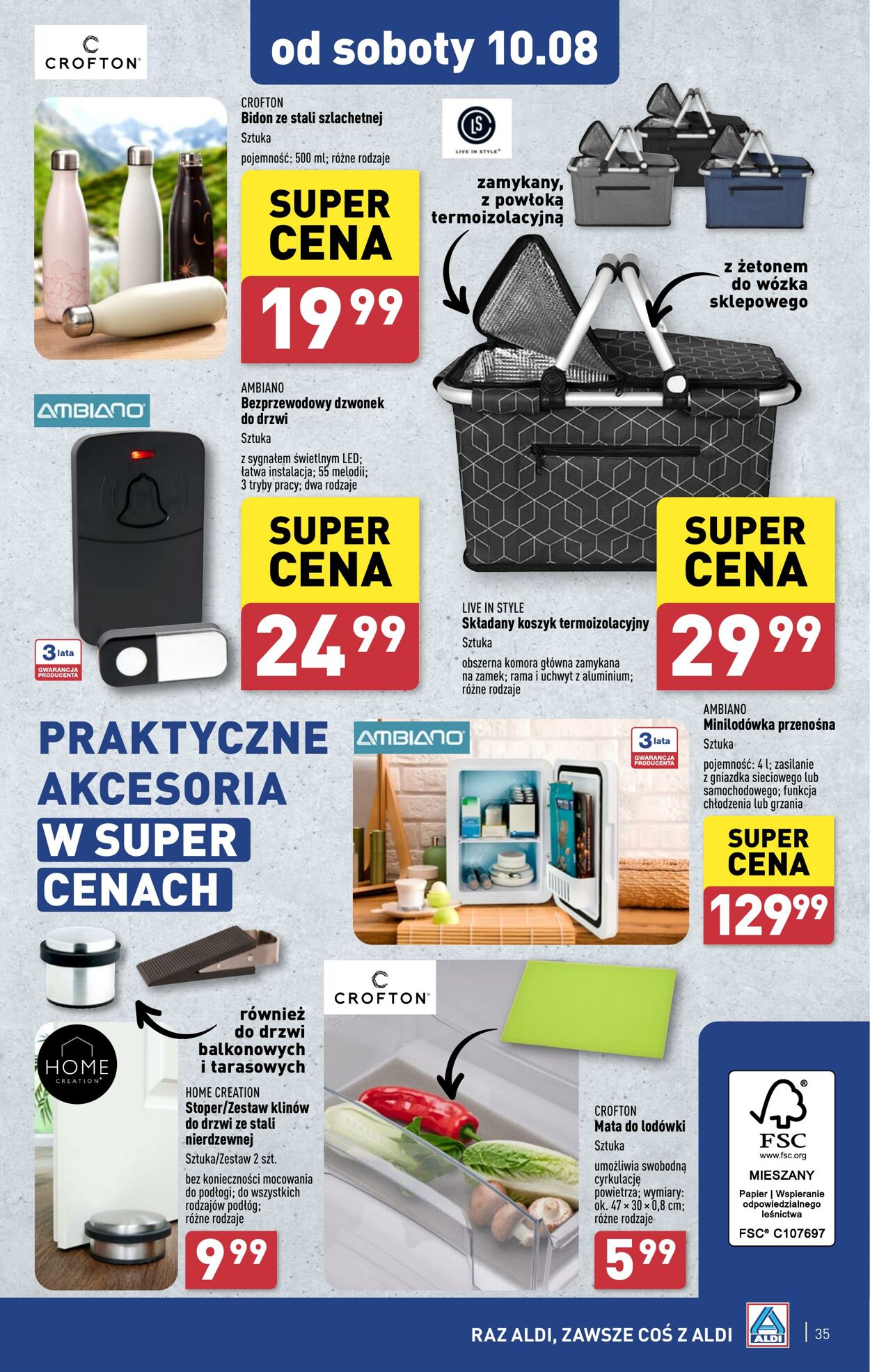 Gazetka Aldi 05.08.2024 - 10.08.2024