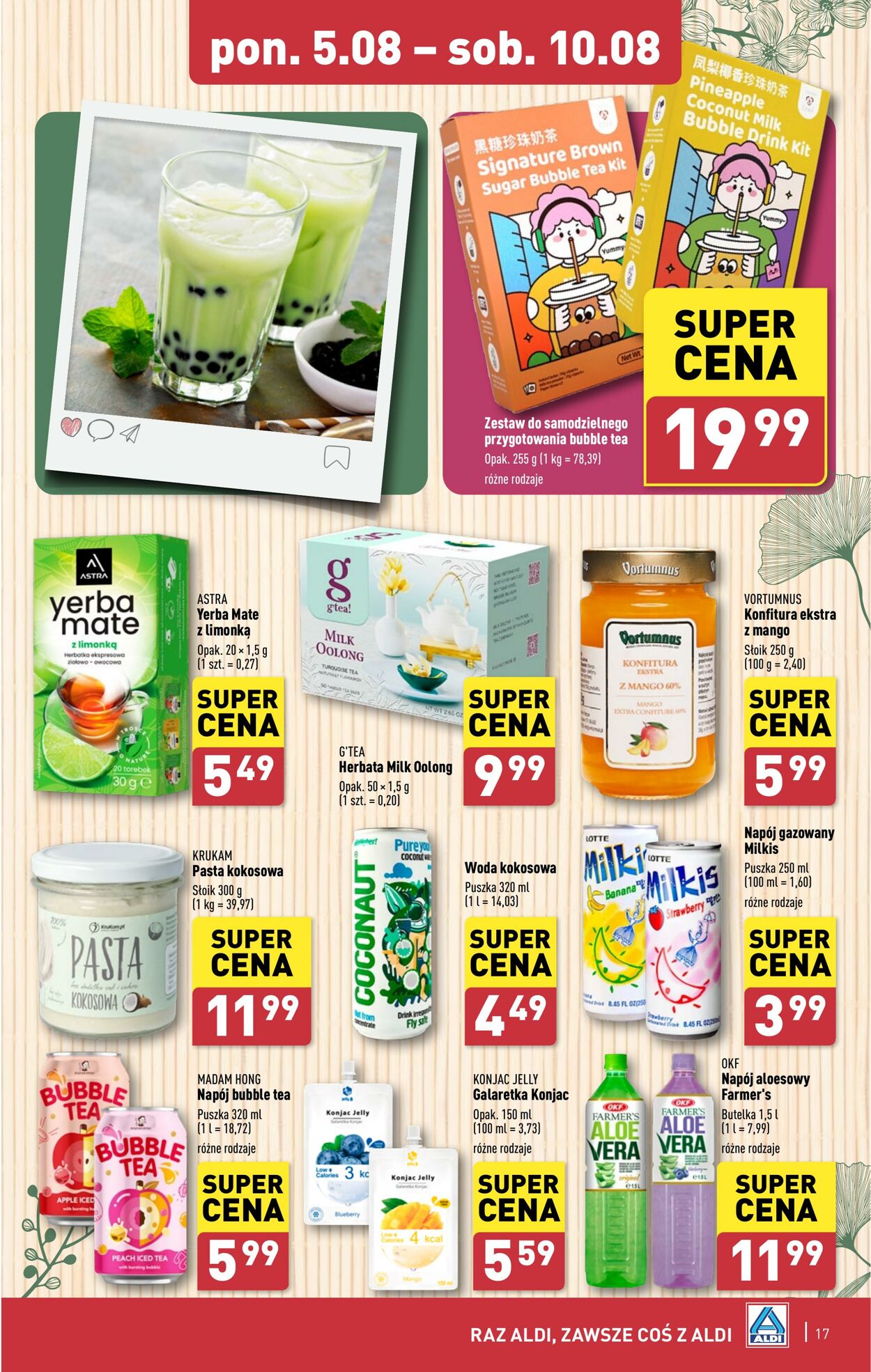 Gazetka Aldi 05.08.2024 - 10.08.2024