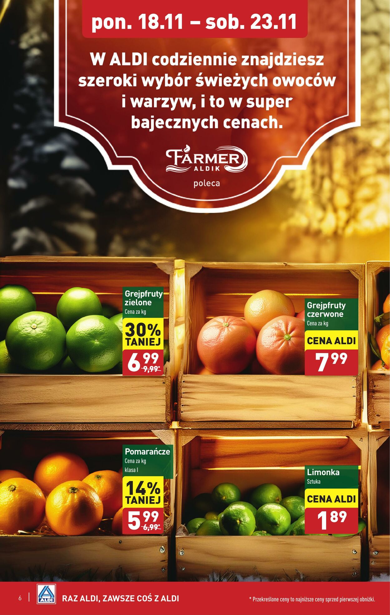 Gazetka Aldi 18.11.2024 - 23.11.2024