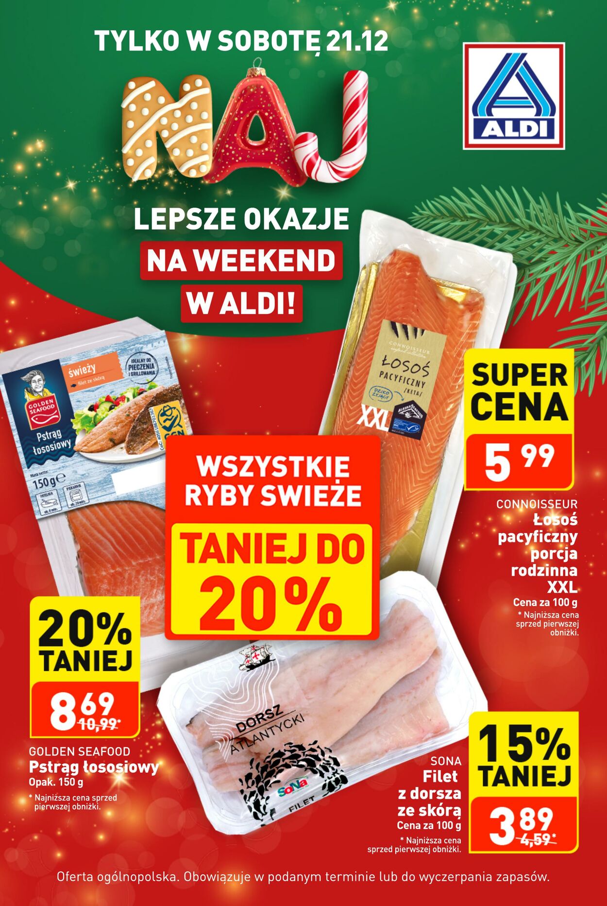 Gazetka Aldi 21.12.2024 - 21.12.2024