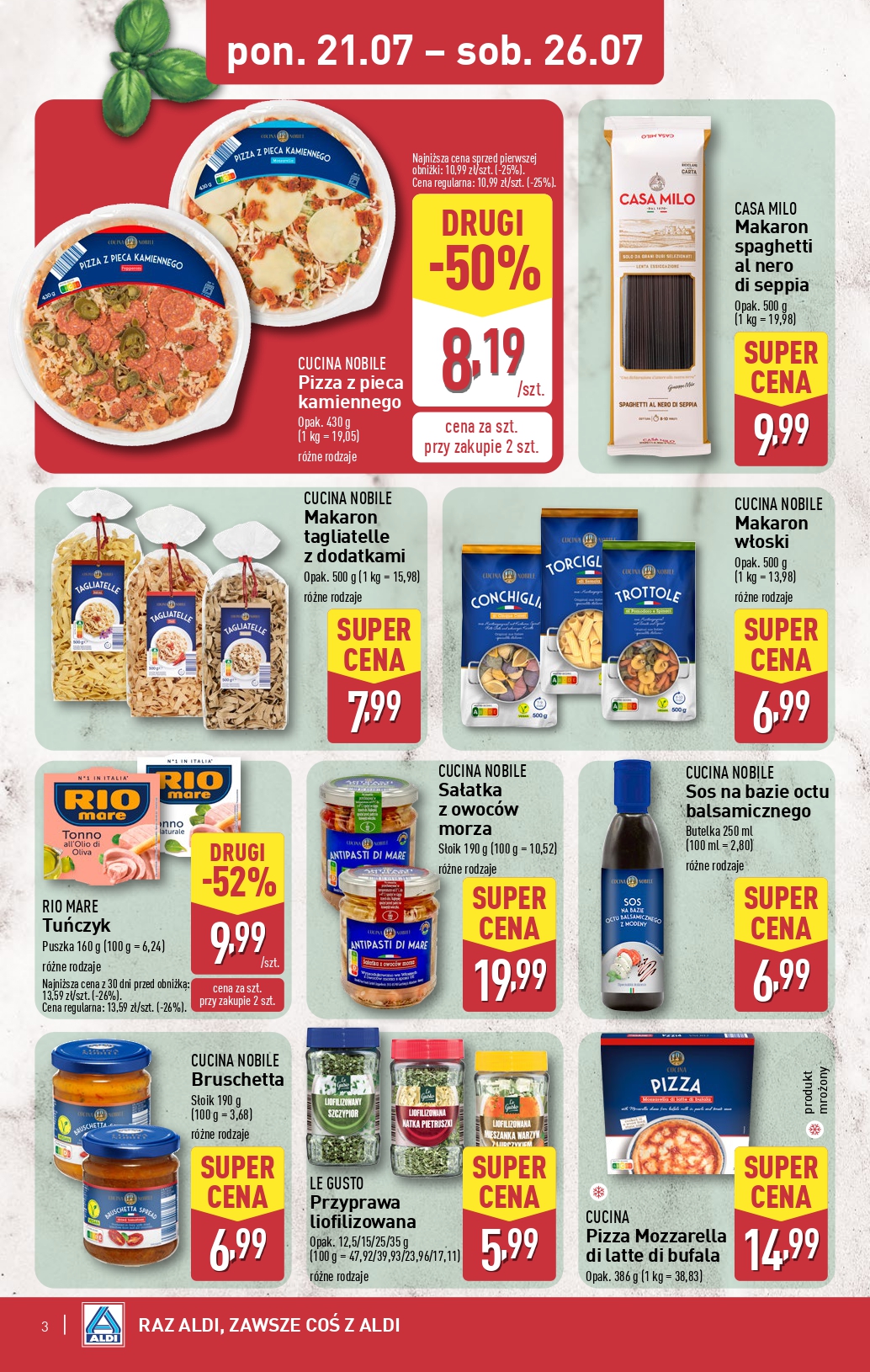 Gazetka Aldi 21.07.2025 - 26.07.2025