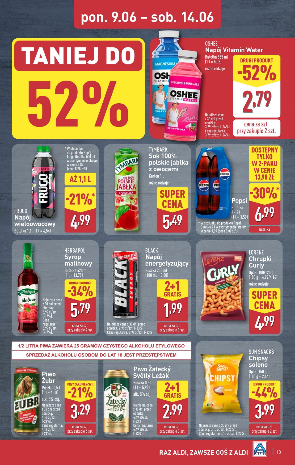 Gazetka Aldi 09.06.2025 - 14.06.2025