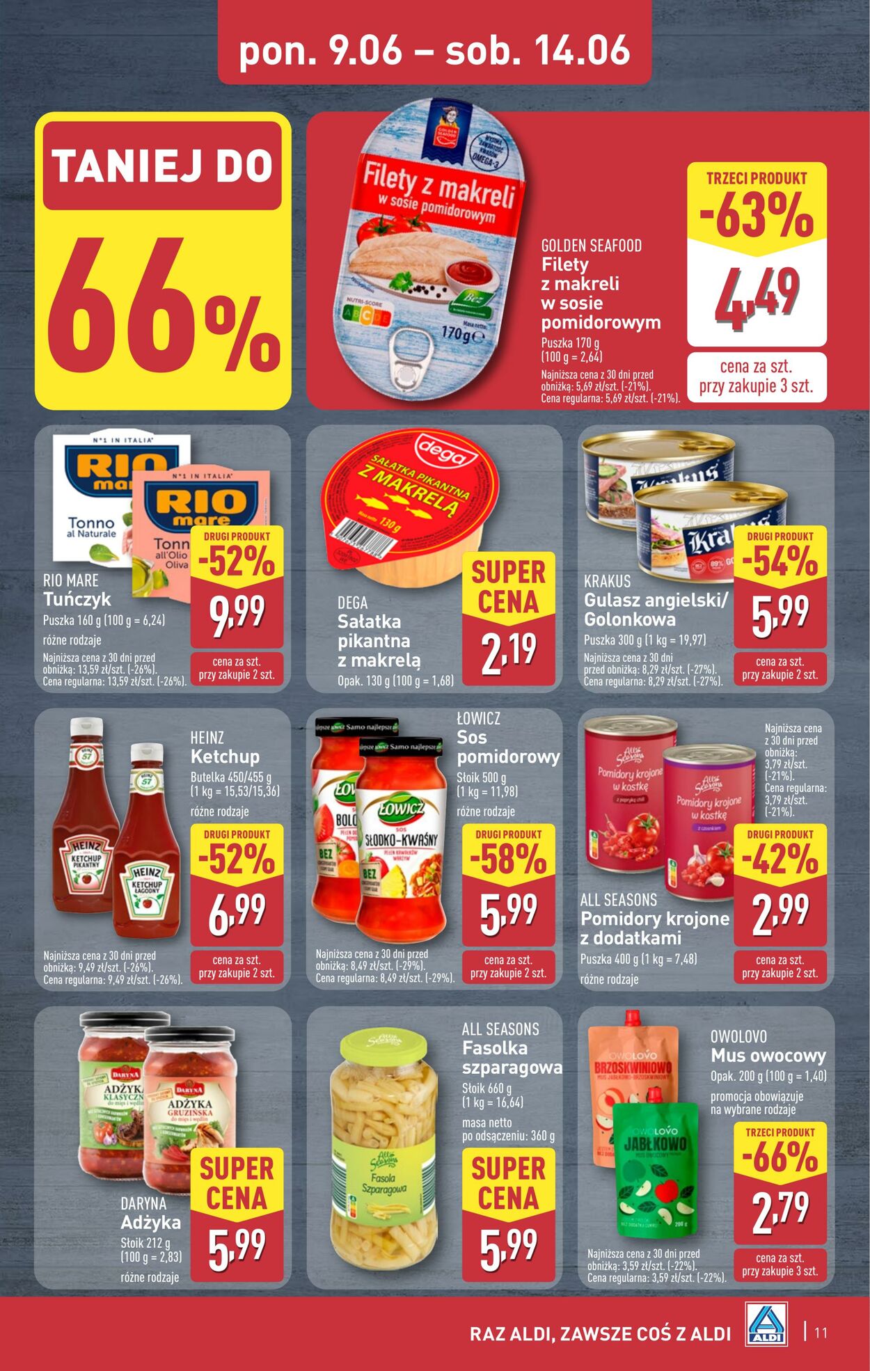 Gazetka Aldi 09.06.2025 - 14.06.2025