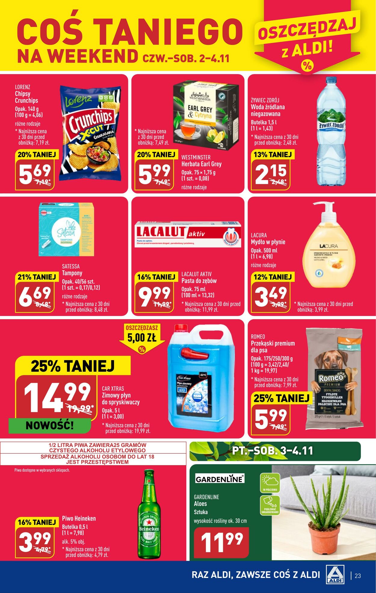 Gazetka Aldi 30.10.2023 - 04.11.2023