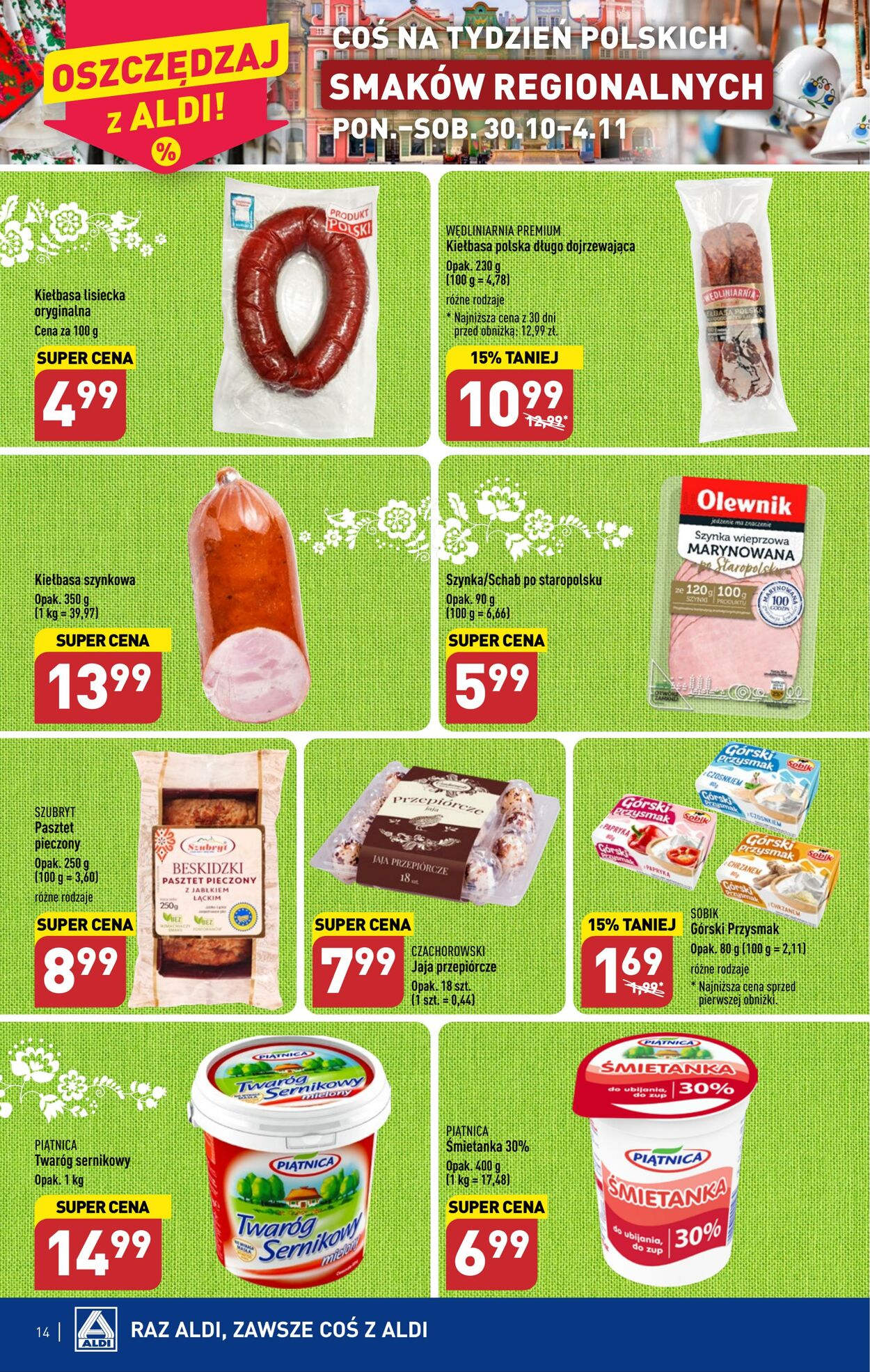 Gazetka Aldi 30.10.2023 - 04.11.2023