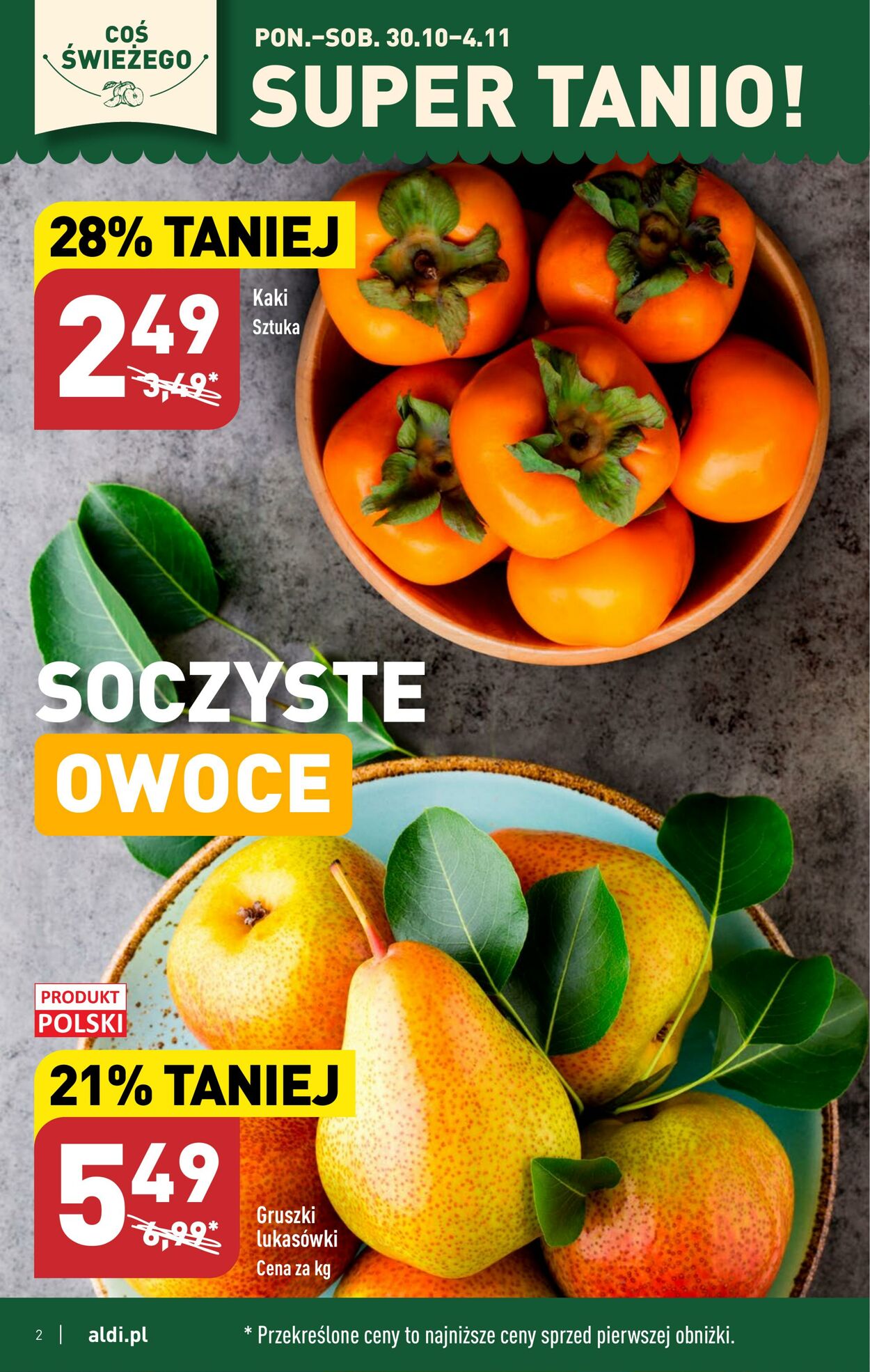 Gazetka Aldi 30.10.2023 - 04.11.2023