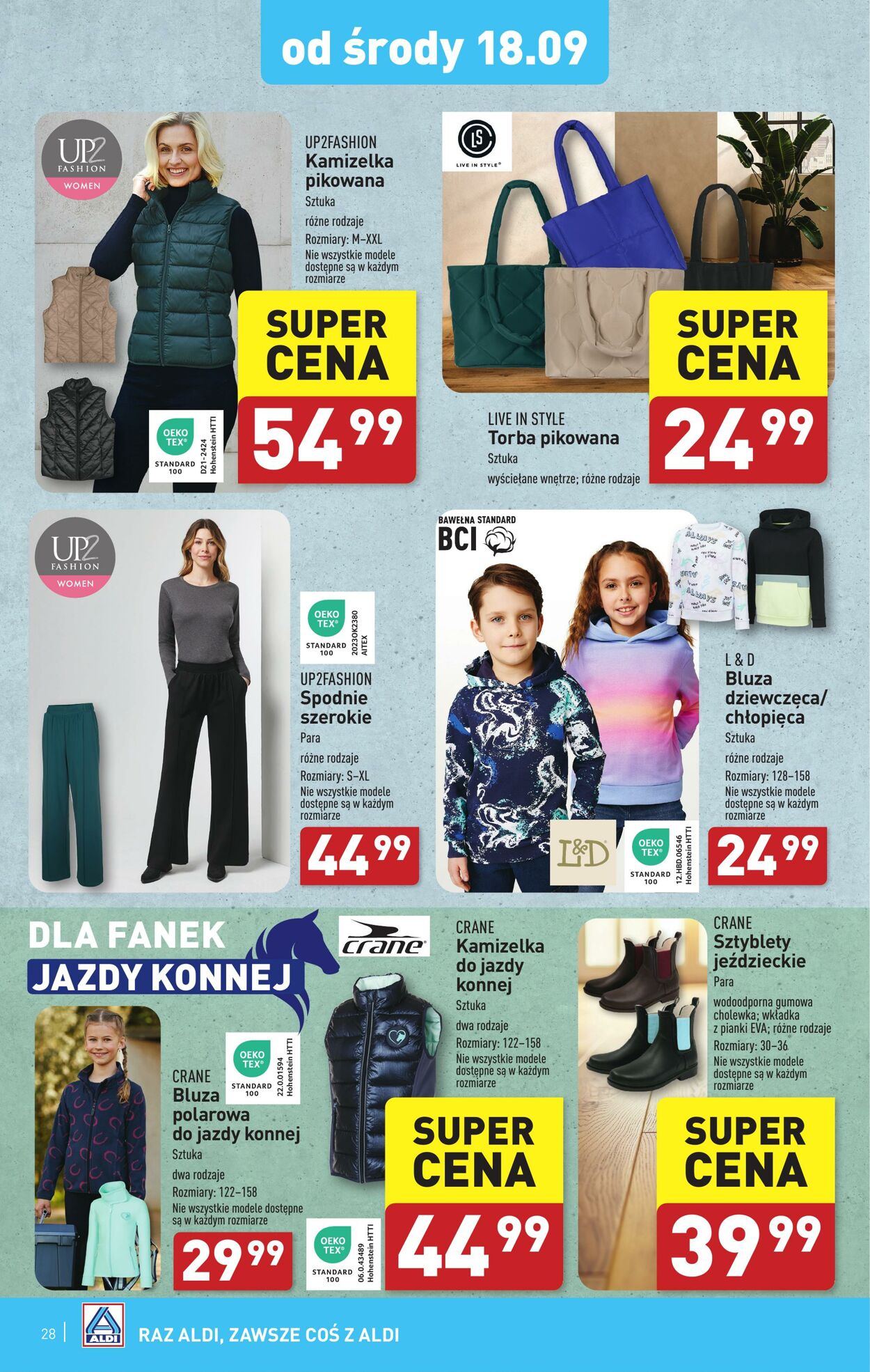 Gazetka Aldi 16.09.2024 - 21.09.2024