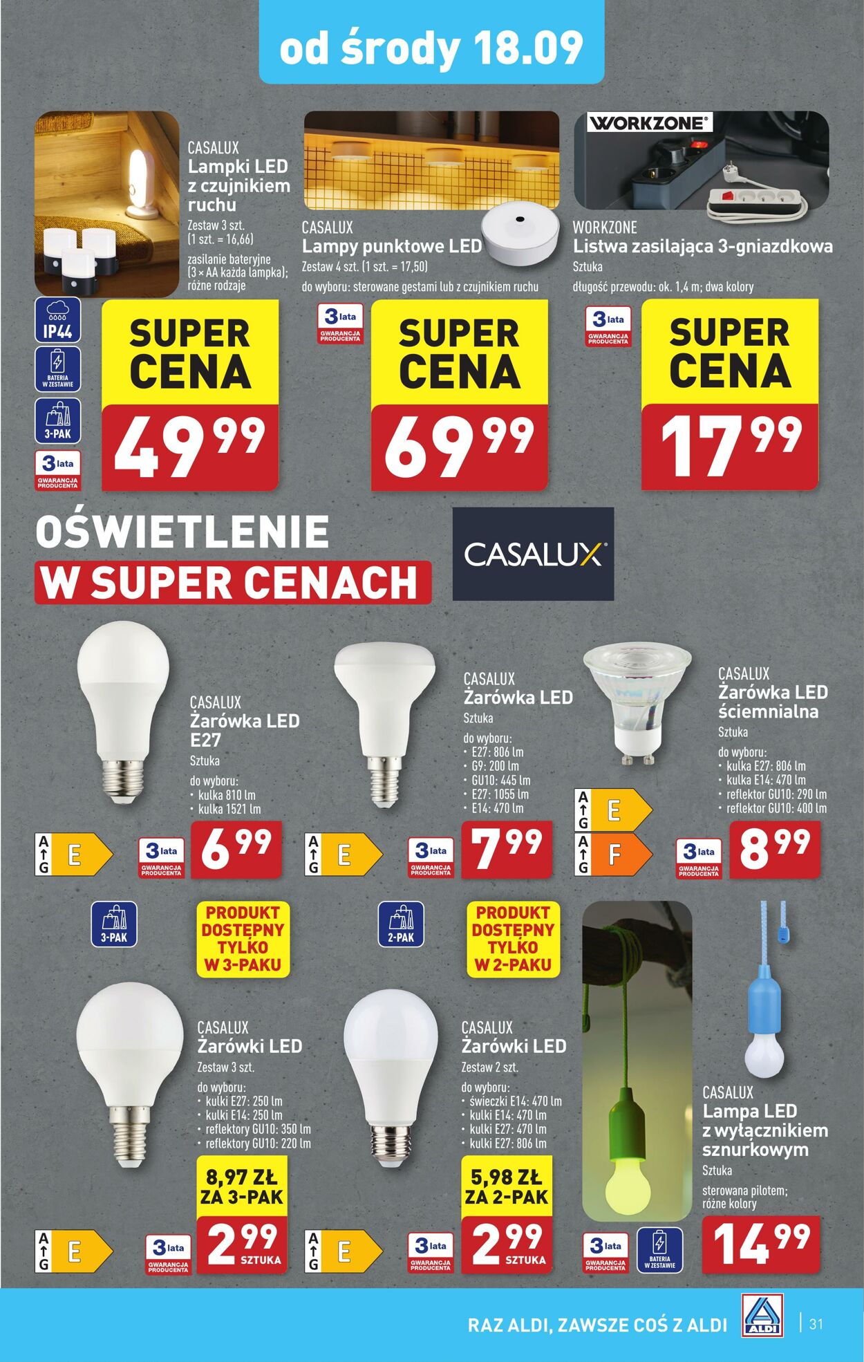 Gazetka Aldi 16.09.2024 - 21.09.2024