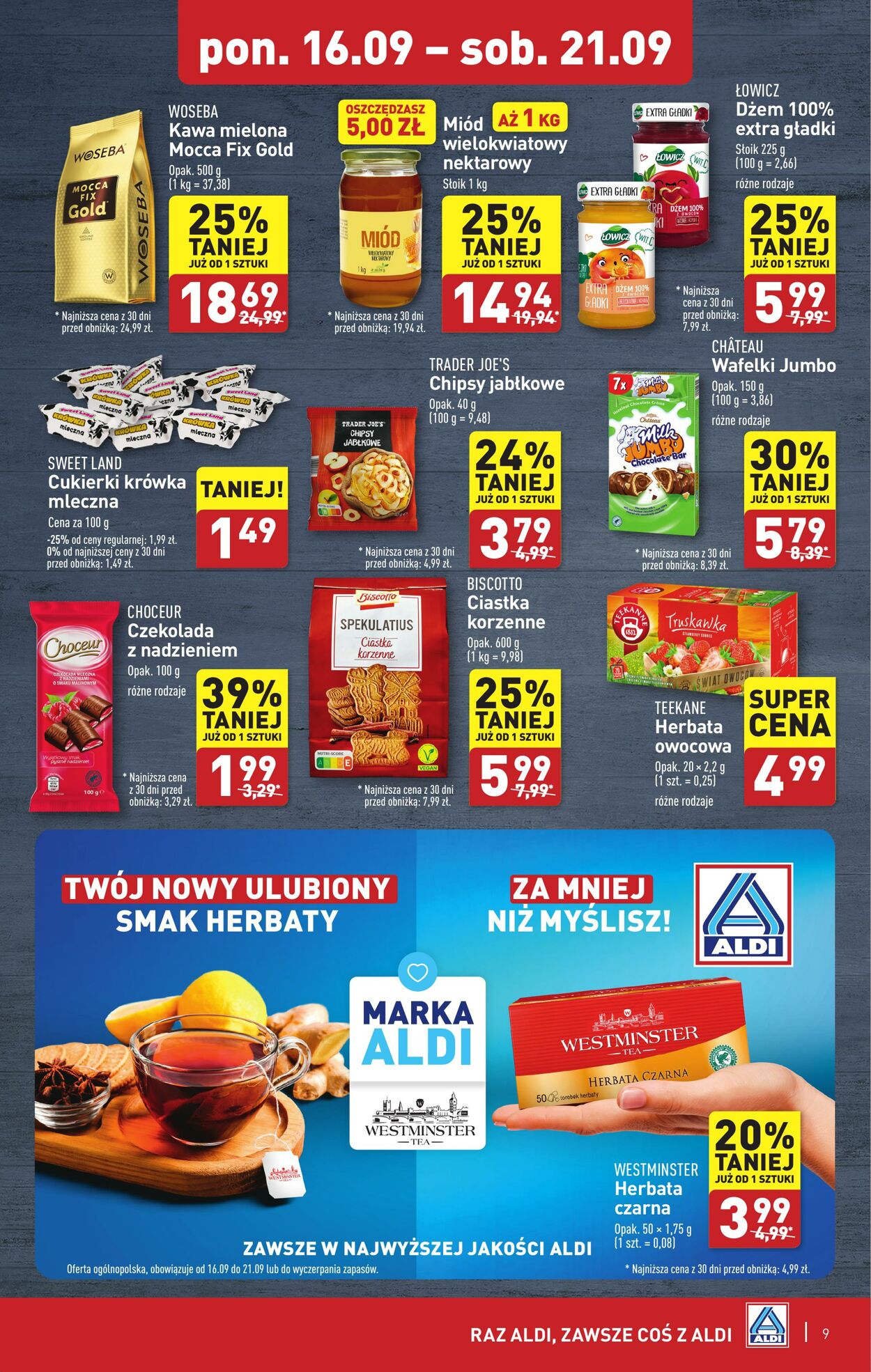 Gazetka Aldi 16.09.2024 - 21.09.2024