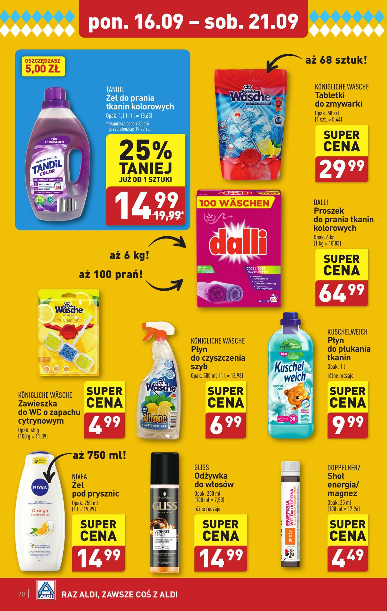 Gazetka Aldi 16.09.2024 - 21.09.2024