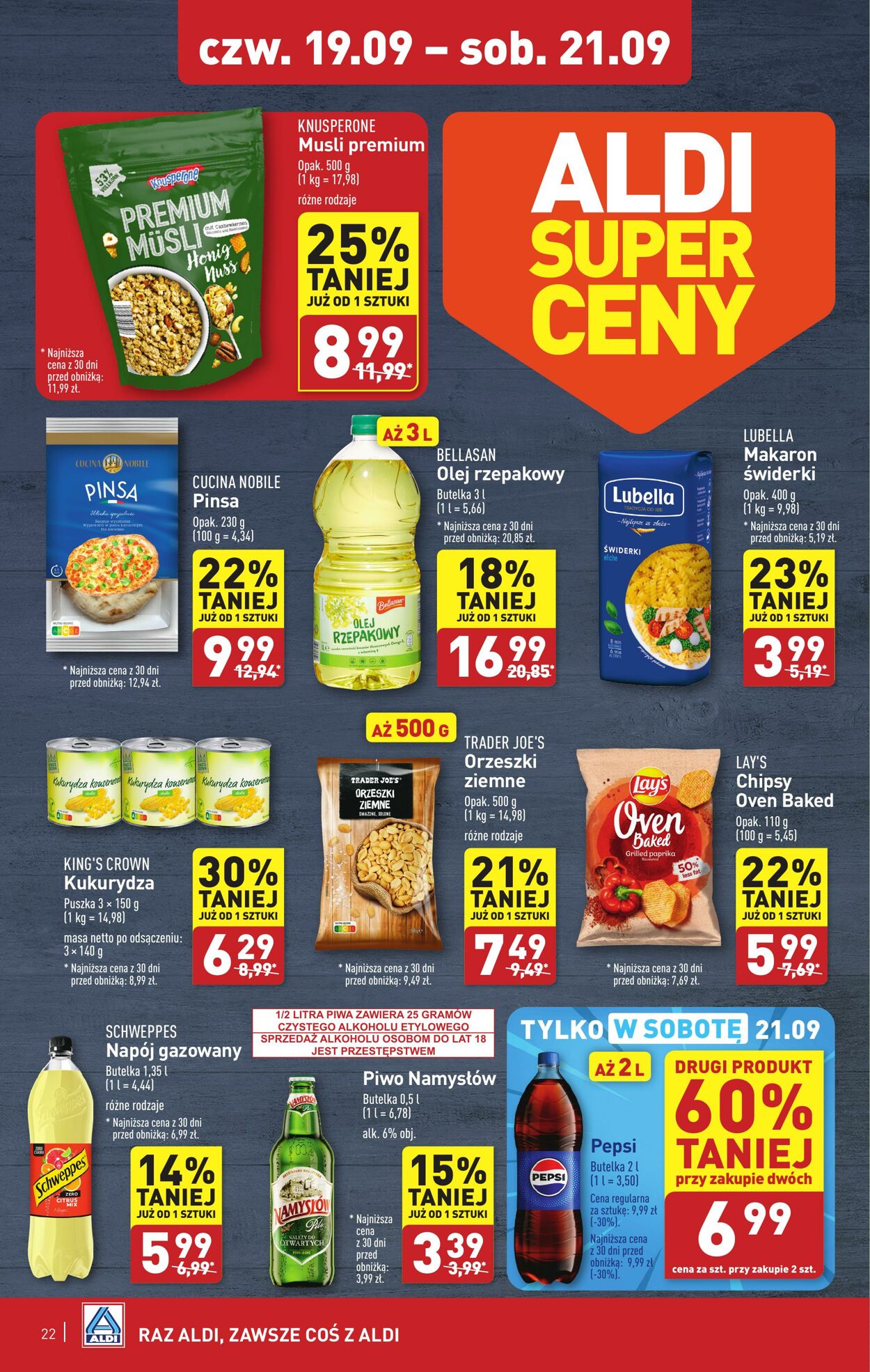 Gazetka Aldi 16.09.2024 - 21.09.2024