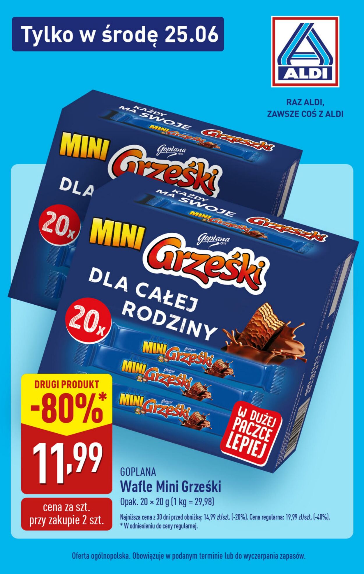 Gazetka Aldi - aldi 25 cze, 2025 - 25 cze, 2025