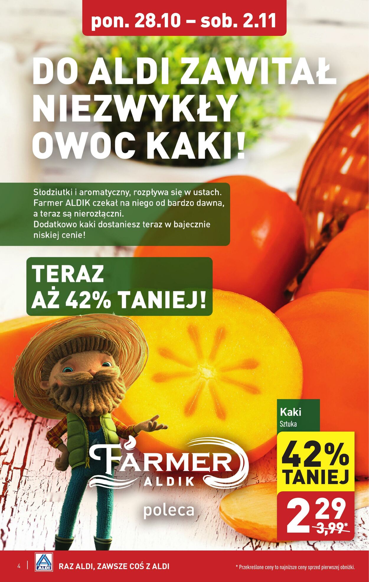 Gazetka Aldi 28.10.2024 - 02.11.2024