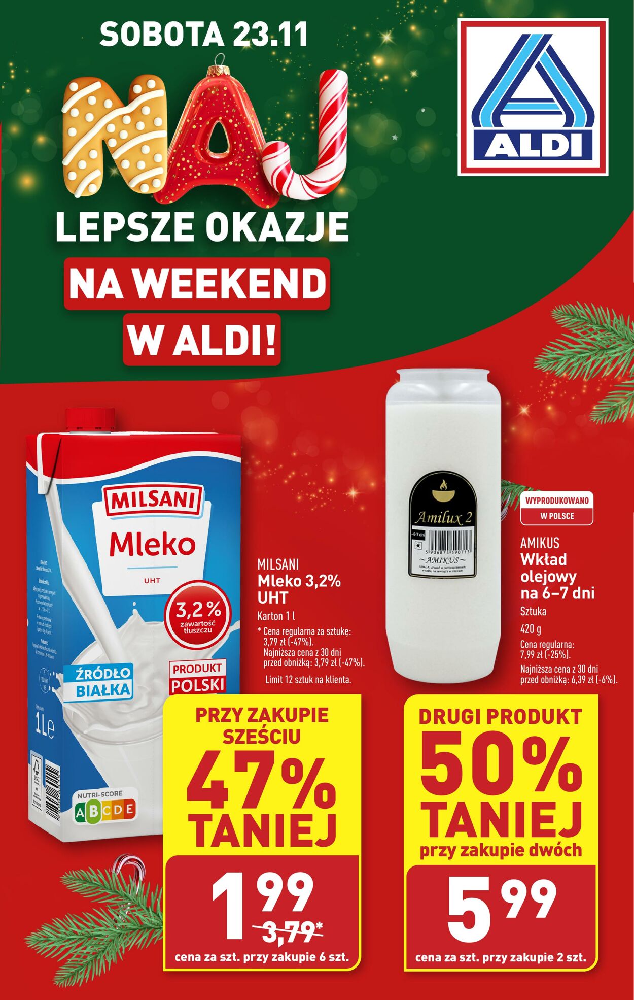 Gazetka Aldi 23.11.2024 - 23.11.2024