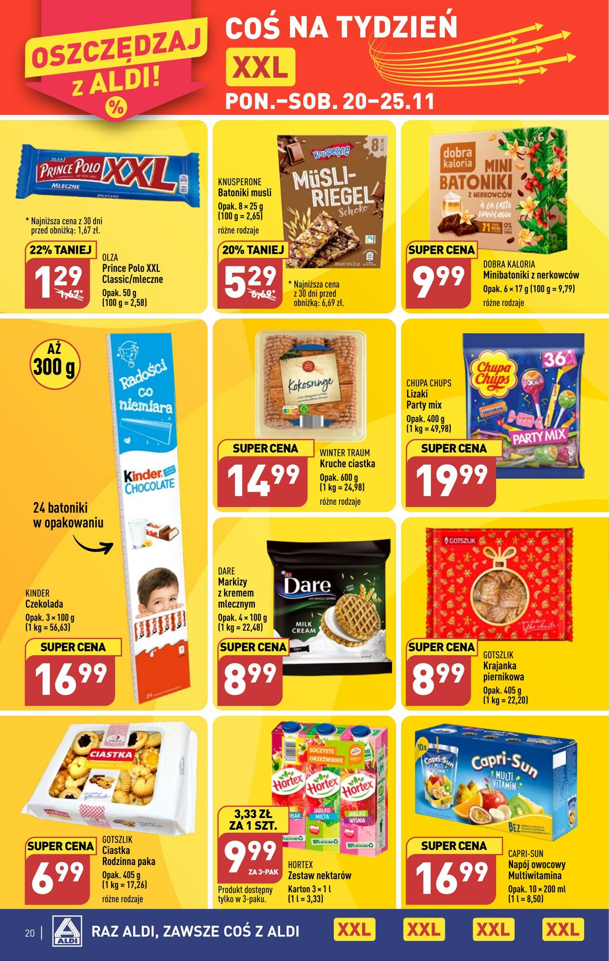 Gazetka Aldi 20.11.2023 - 25.11.2023