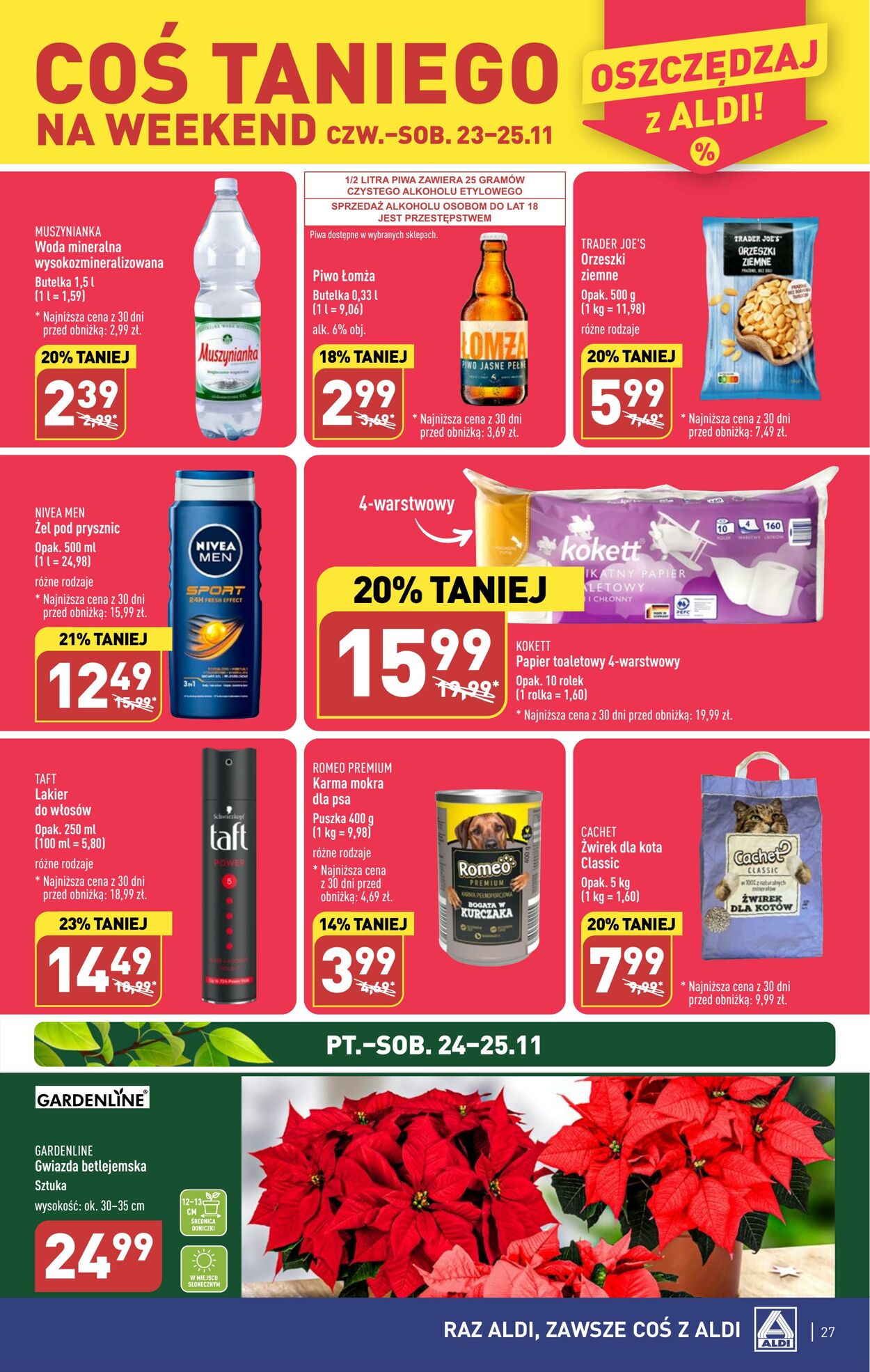 Gazetka Aldi 20.11.2023 - 25.11.2023