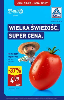 Gazetka Aldi 10.07.2025 - 12.07.2025