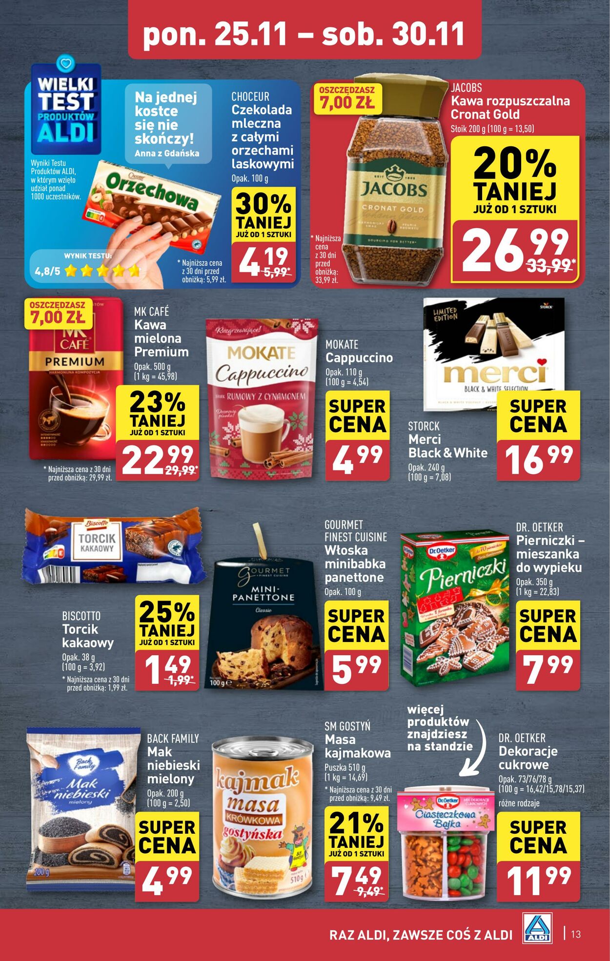 Gazetka Aldi 25.11.2024 - 30.11.2024