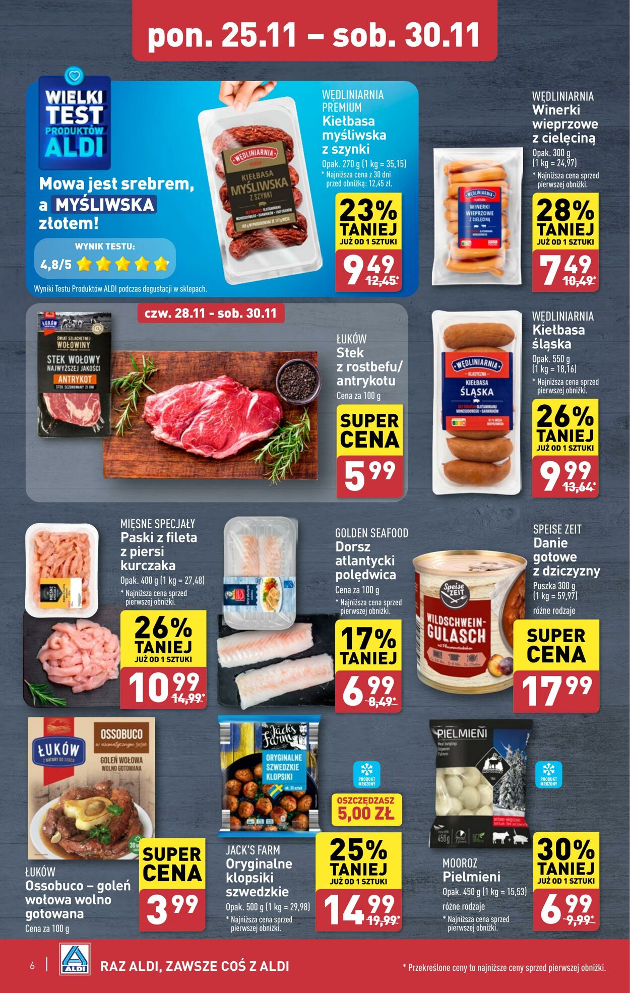 Gazetka Aldi 25.11.2024 - 30.11.2024