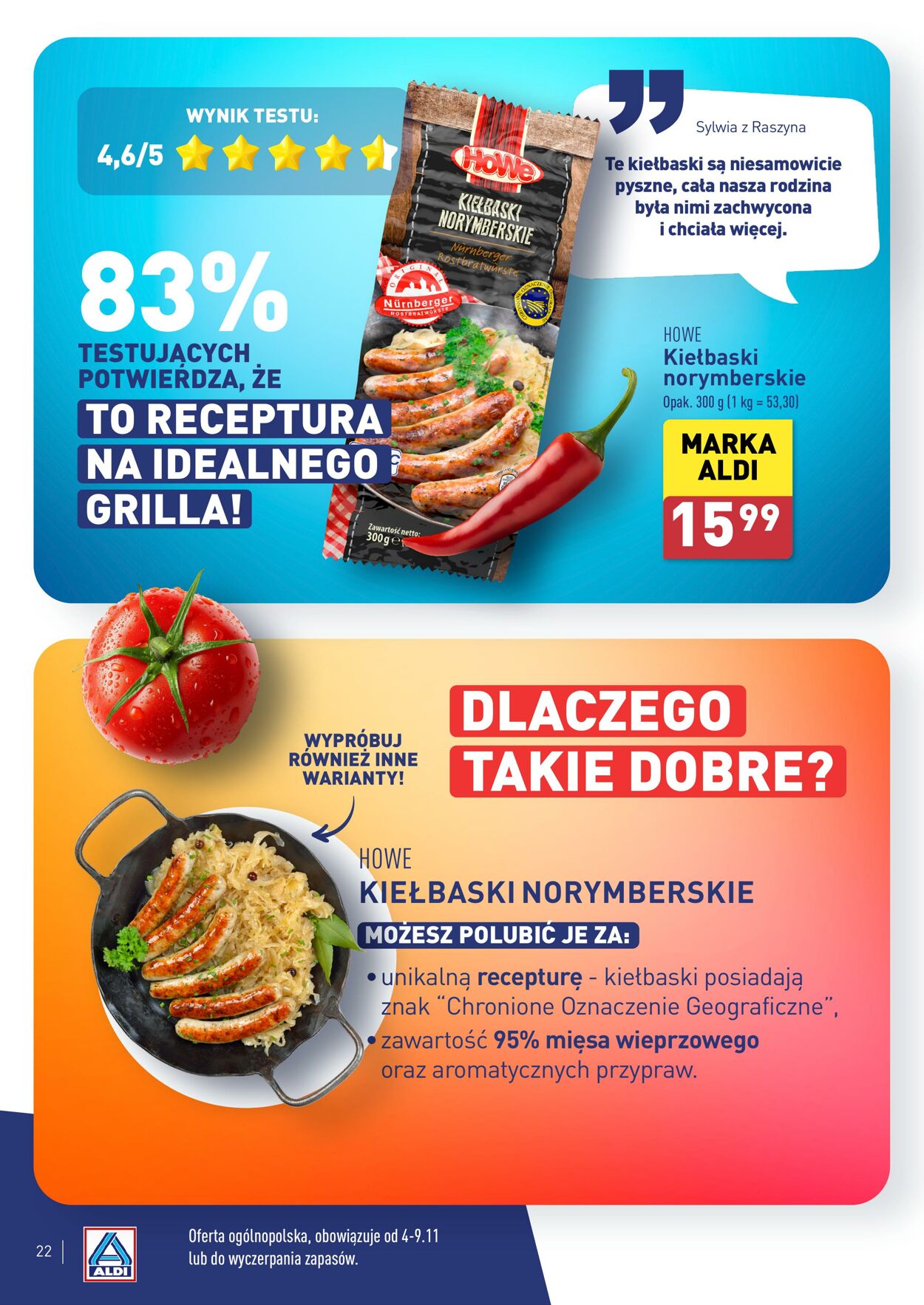 Gazetka Aldi 04.11.2024 - 09.11.2024