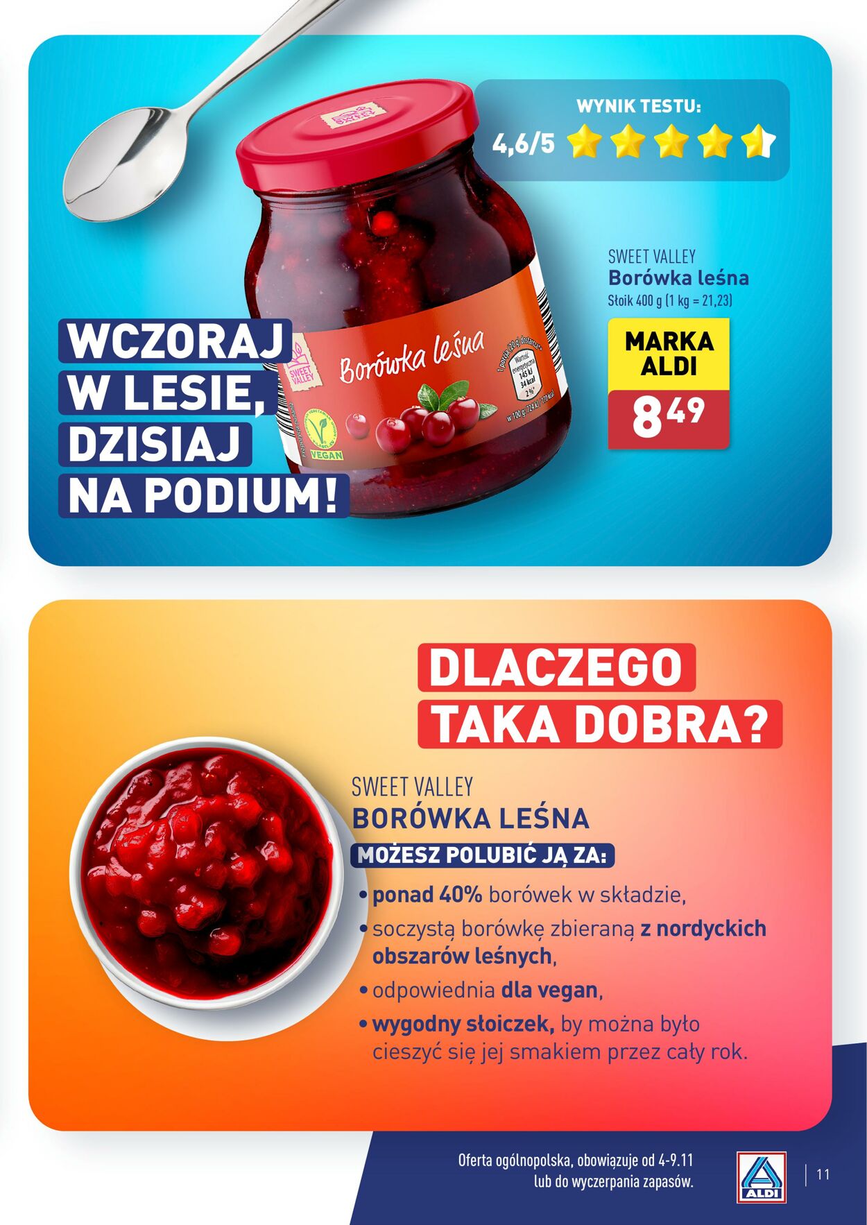 Gazetka Aldi 04.11.2024 - 09.11.2024