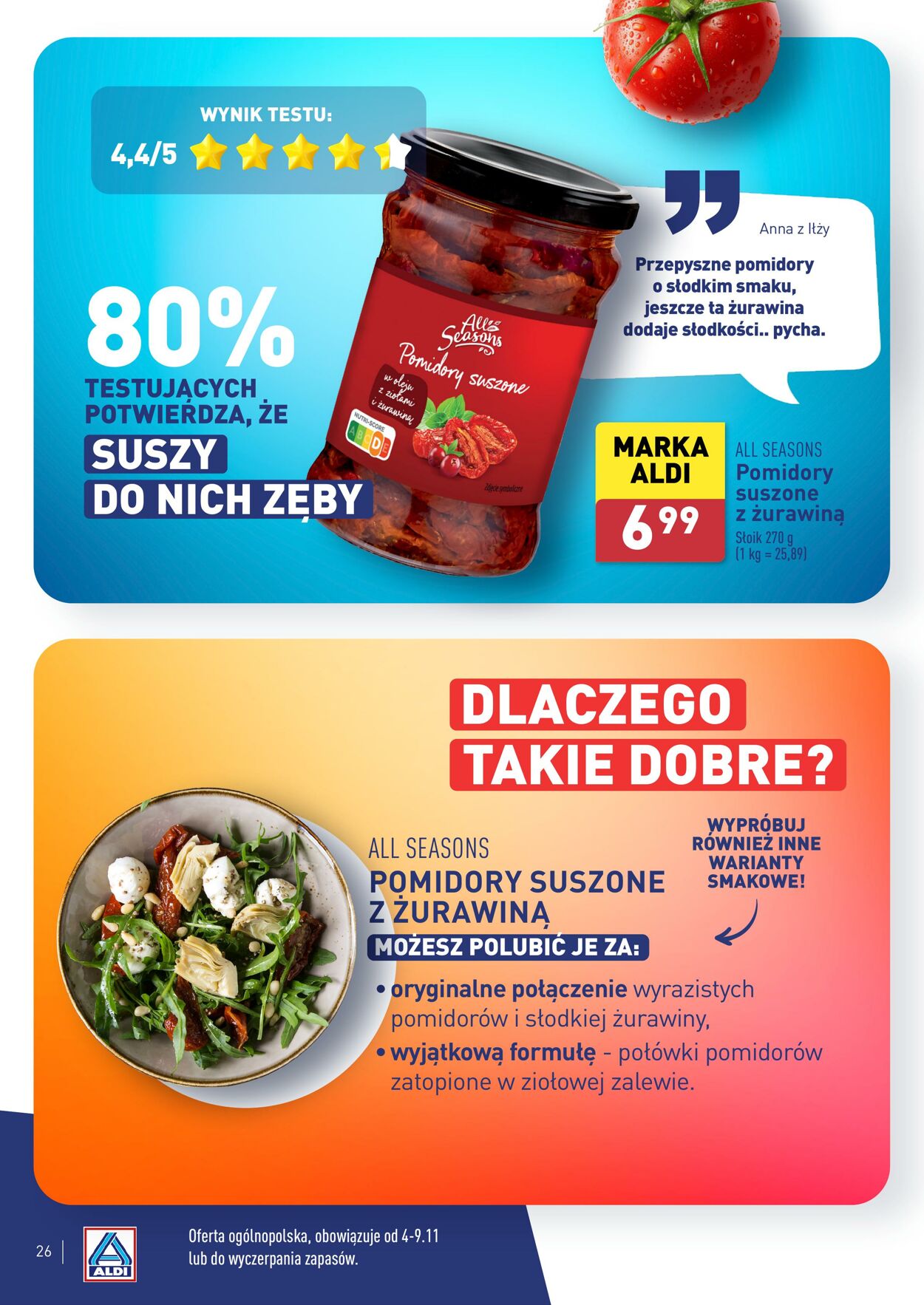 Gazetka Aldi 04.11.2024 - 09.11.2024