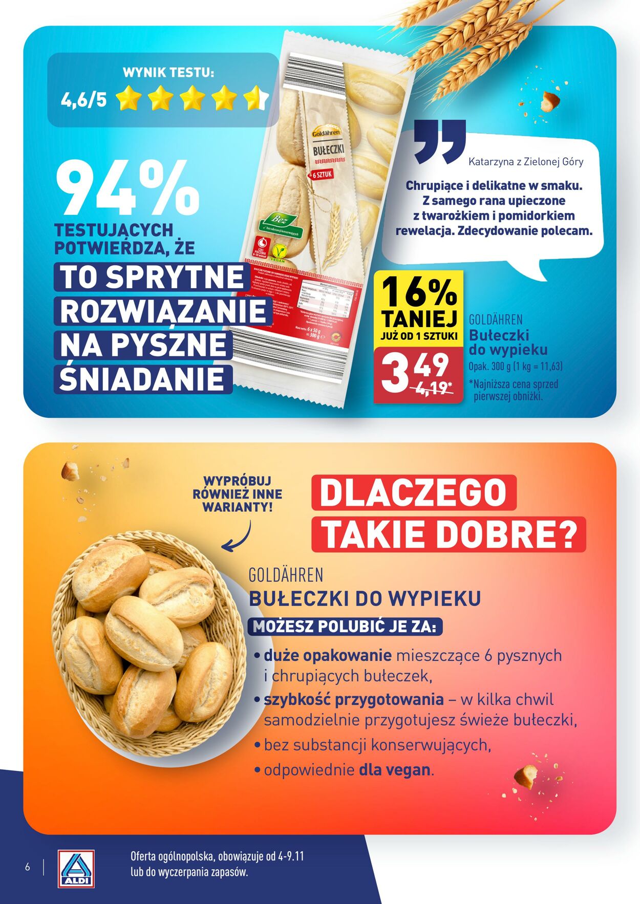 Gazetka Aldi 04.11.2024 - 09.11.2024