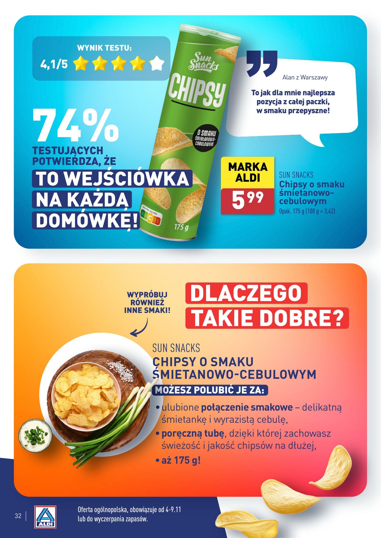 Gazetka Aldi 04.11.2024 - 09.11.2024