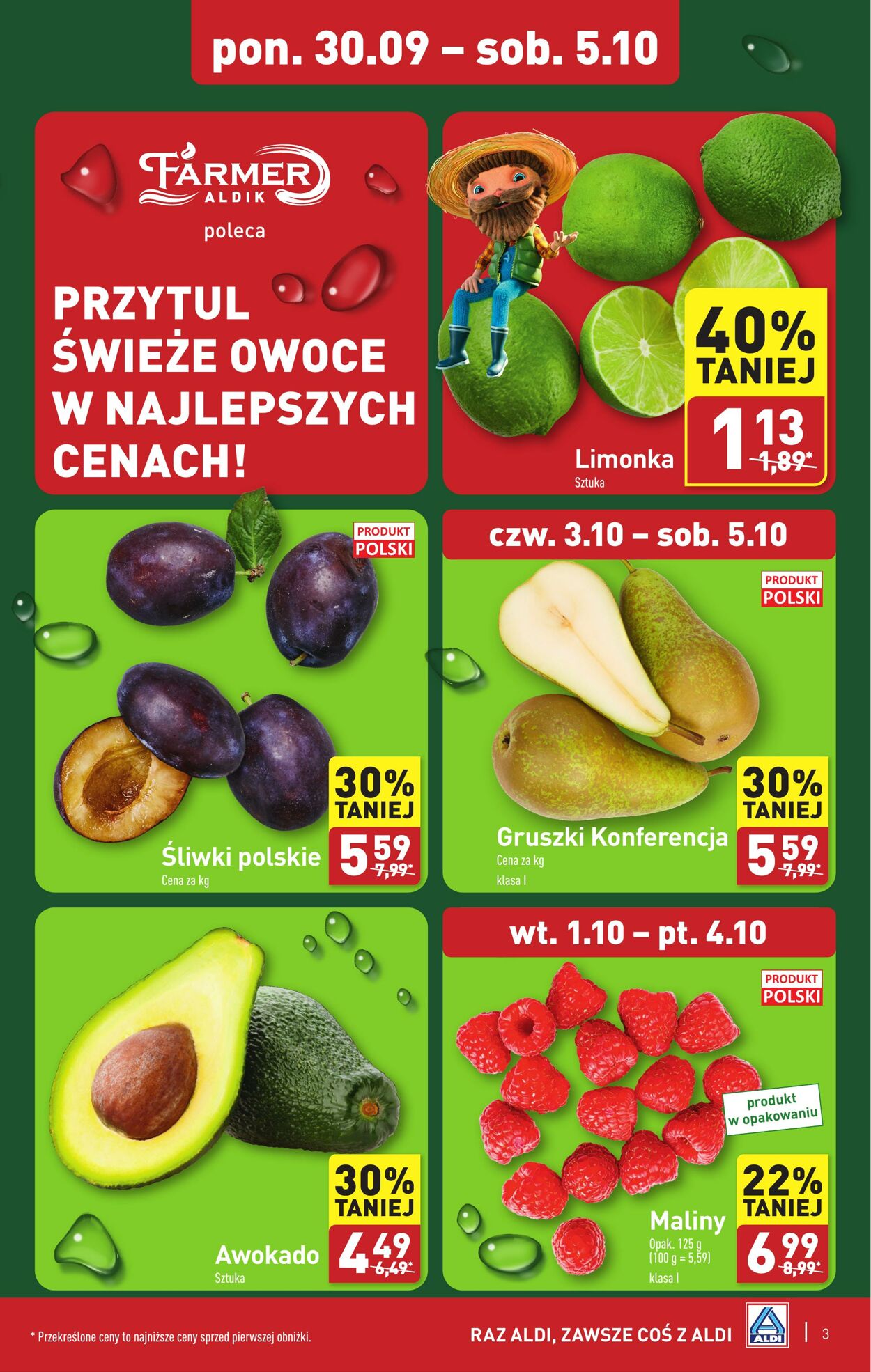 Gazetka Aldi 30.09.2024 - 05.10.2024