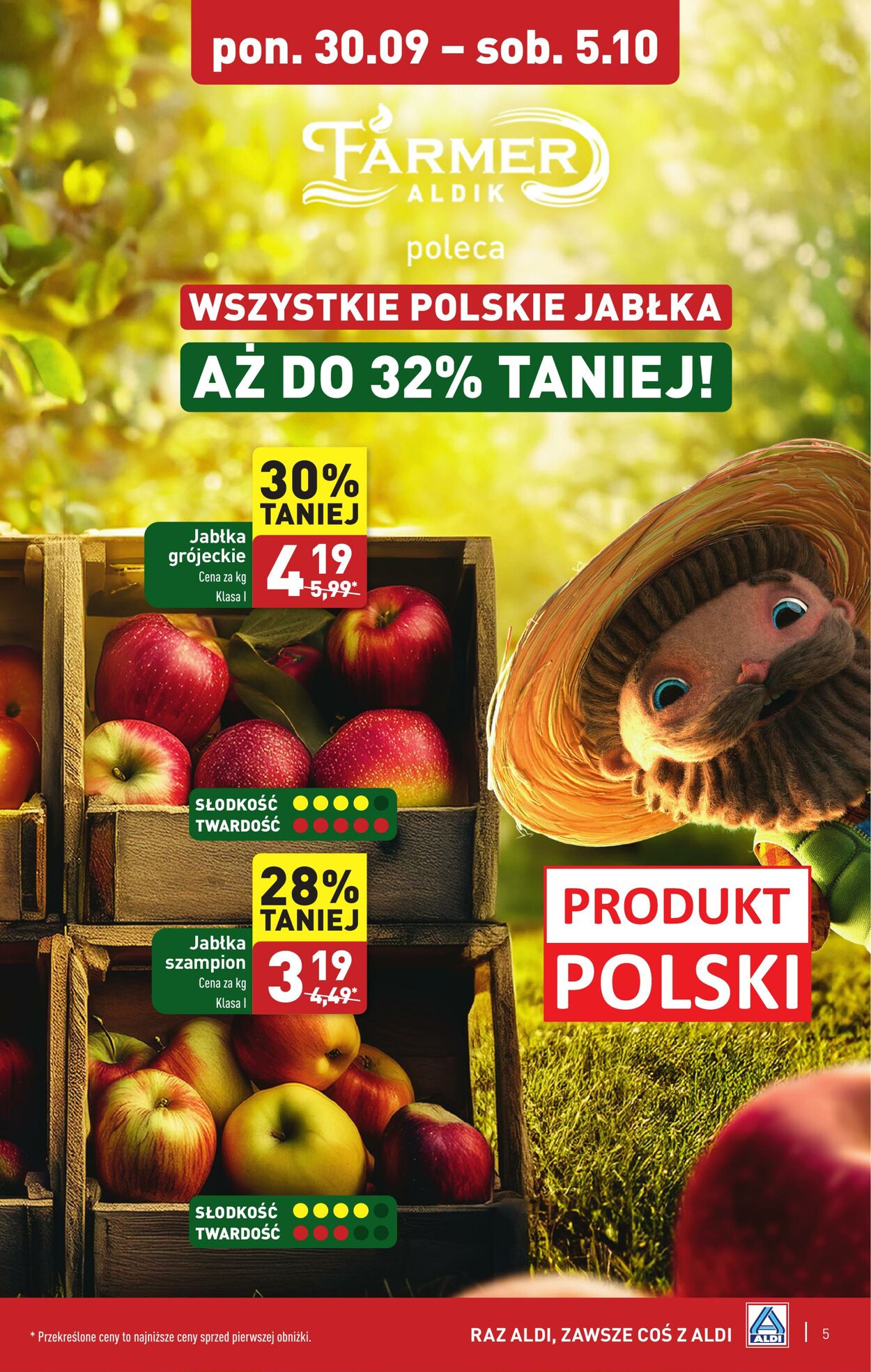 Gazetka Aldi 30.09.2024 - 05.10.2024