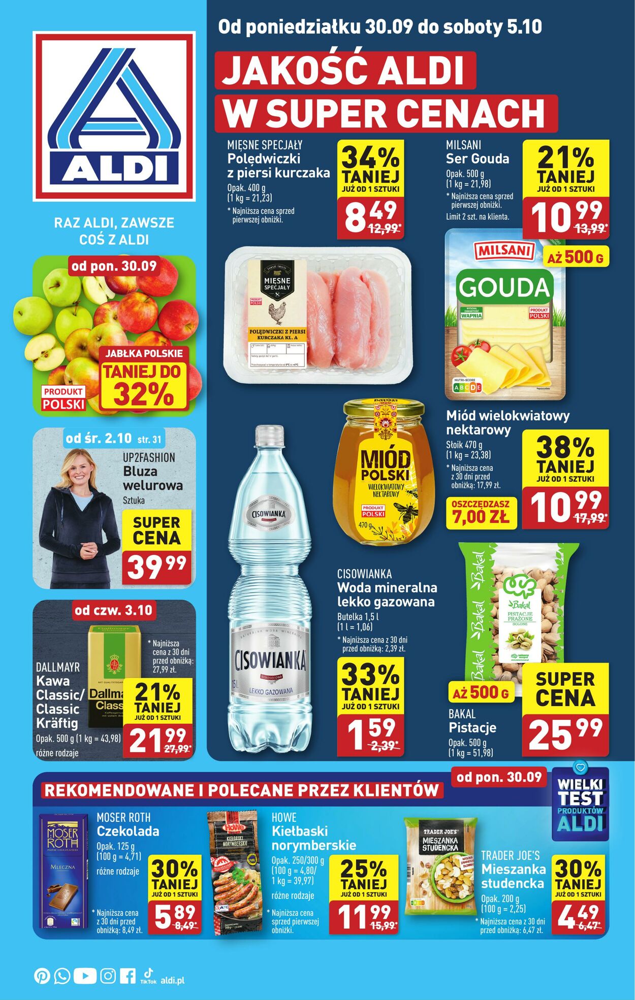 Gazetka Aldi 30.09.2024 - 05.10.2024